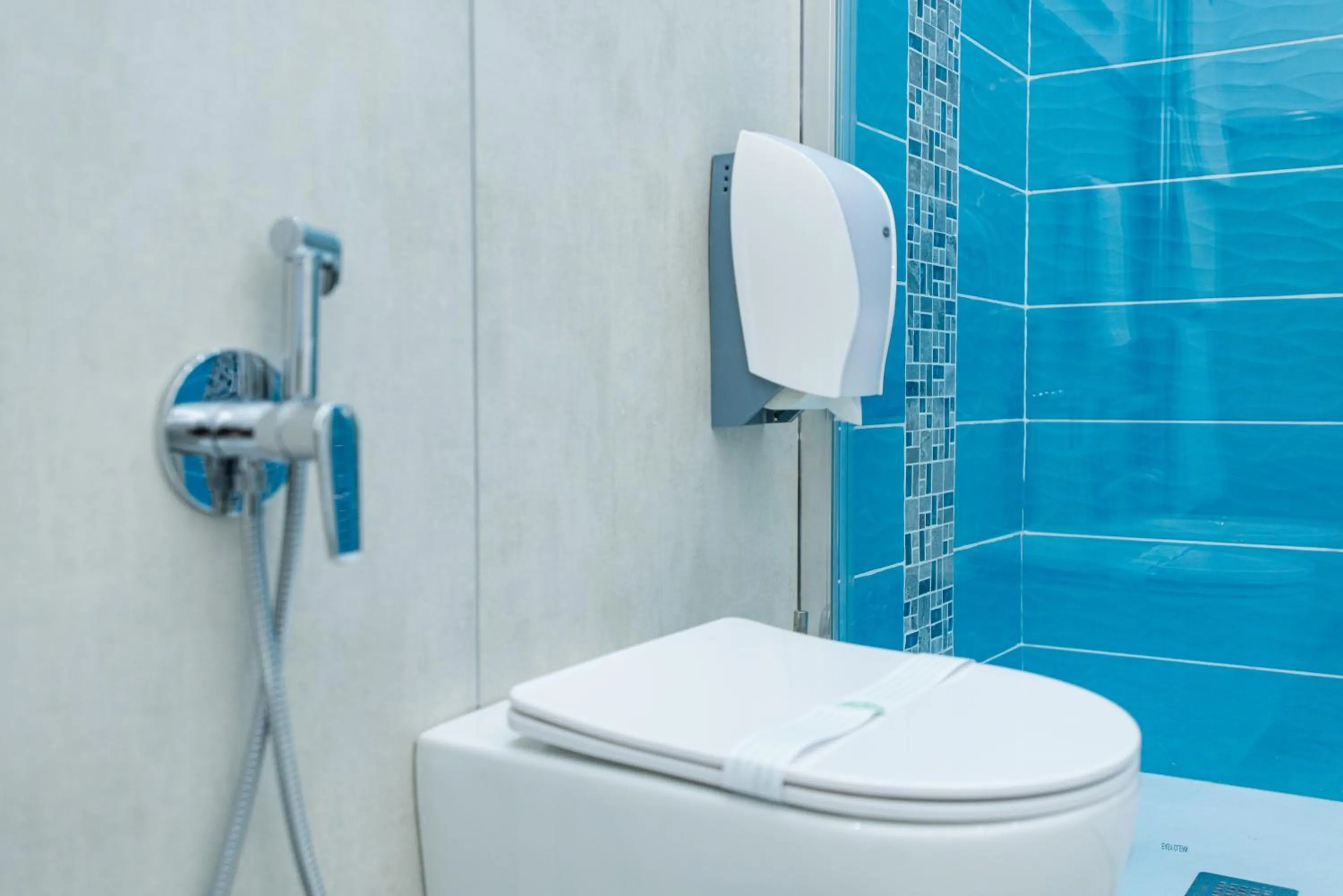 Toilet in Hotel Blu Eden