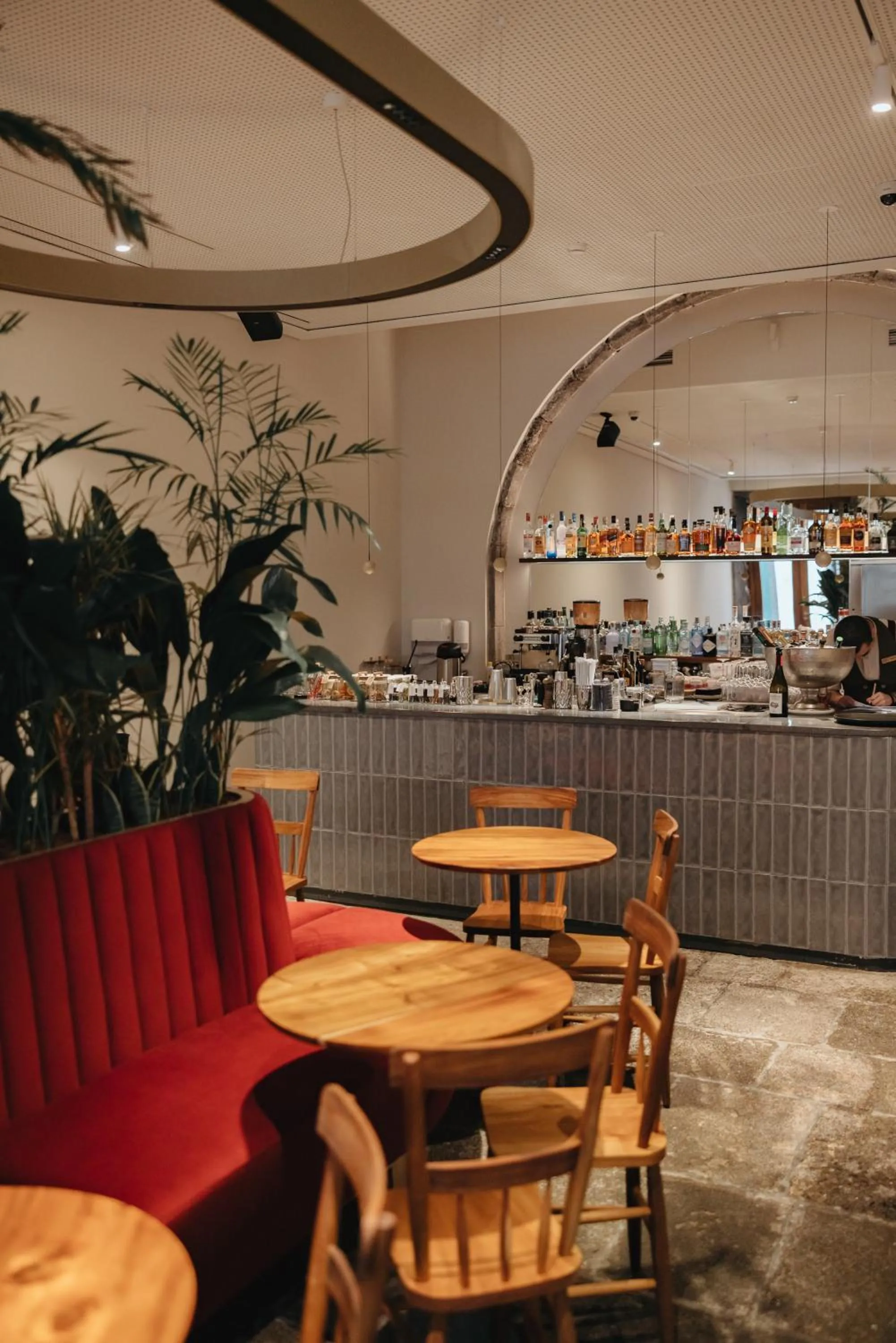 Lounge or bar in NINE DOTS Azorean Art Boutique Hotel