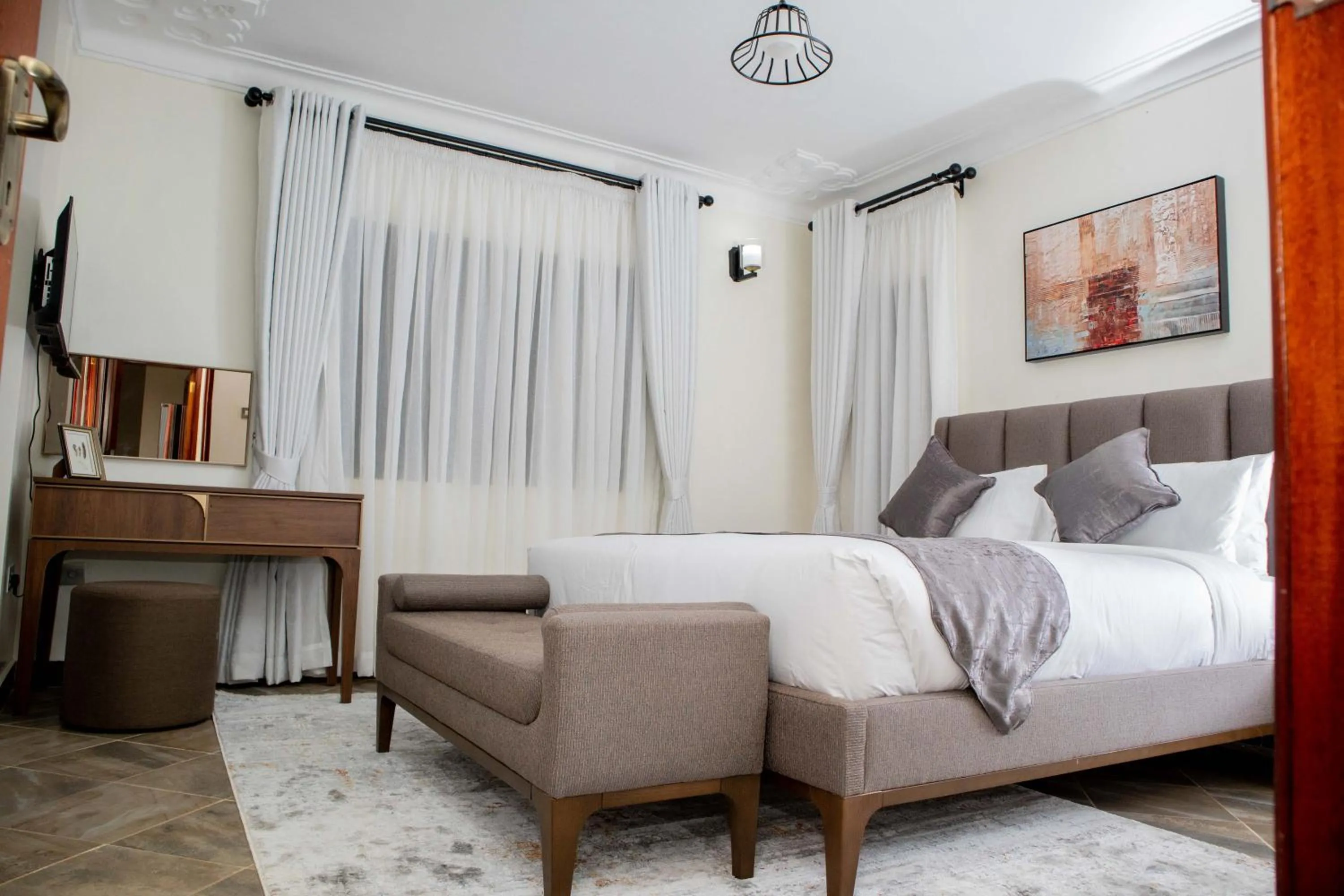 Bed in Blueberry Villas