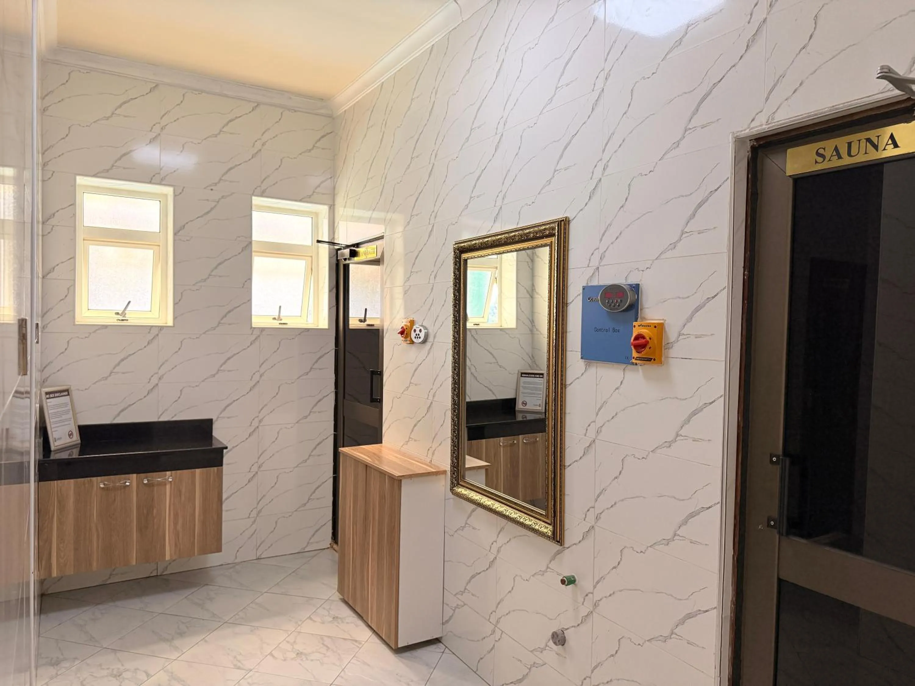 Steam room in Blueberry Villas