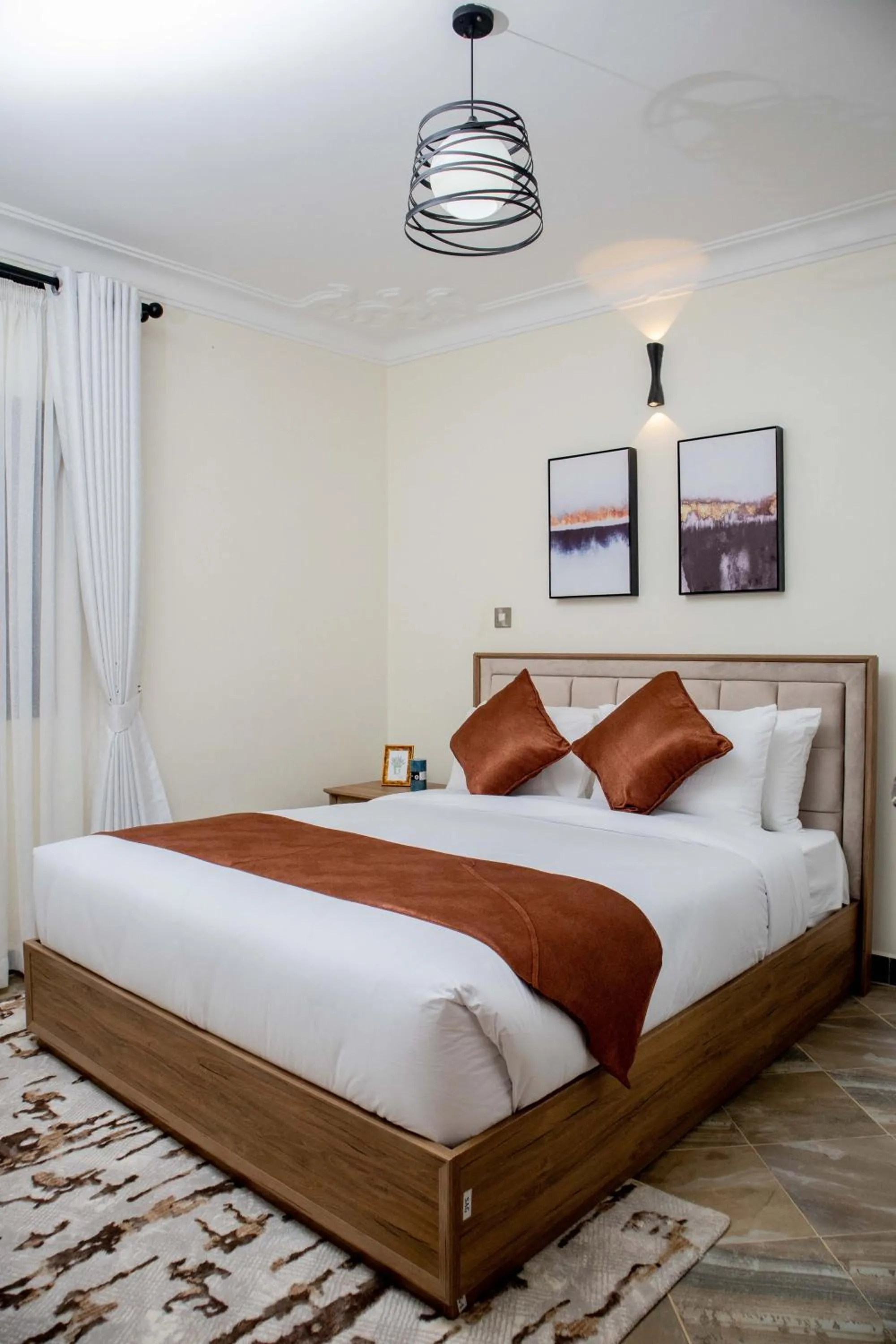 Bed in Blueberry Villas