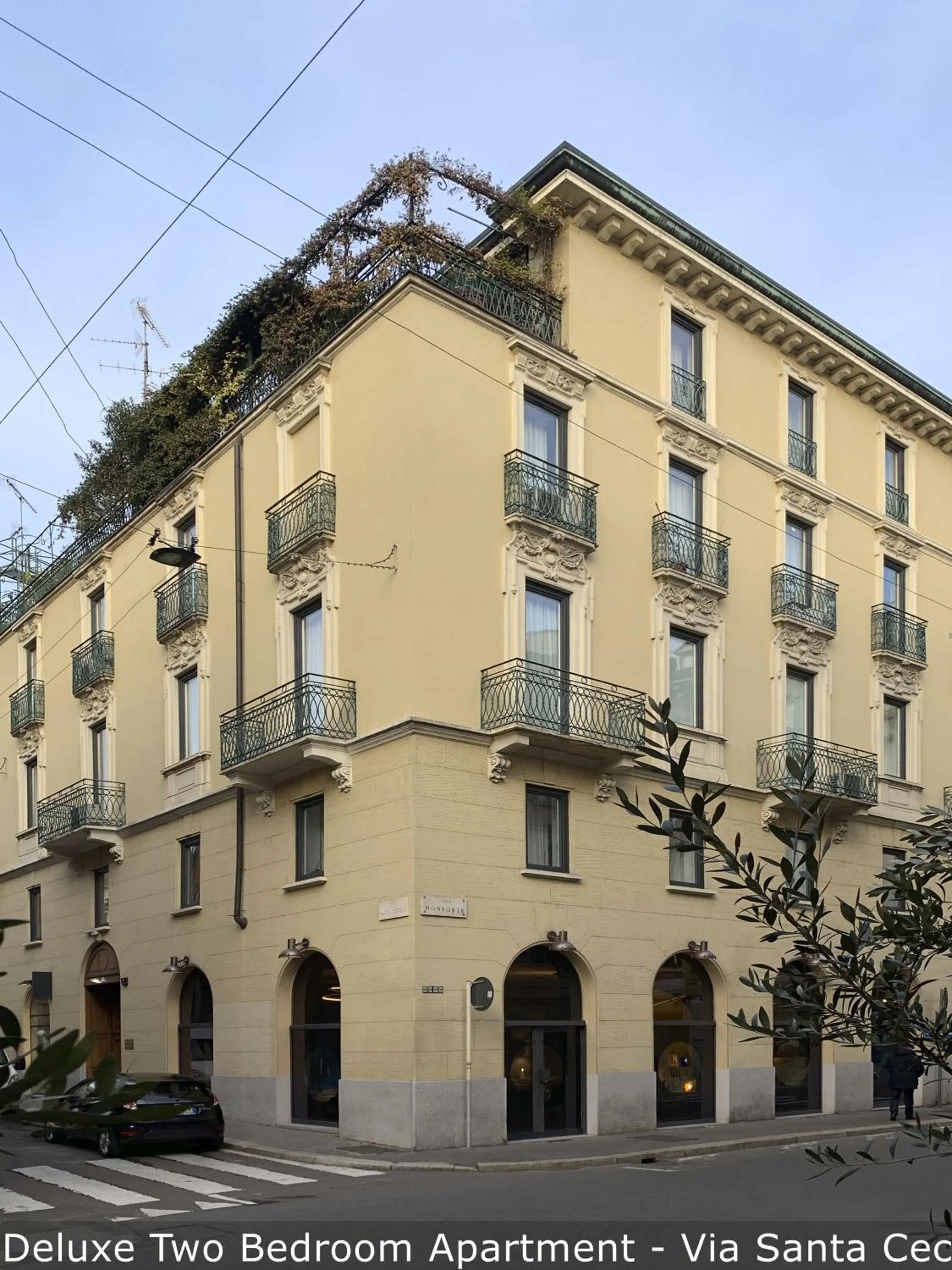 Property building in Brera Apartments in San Babila