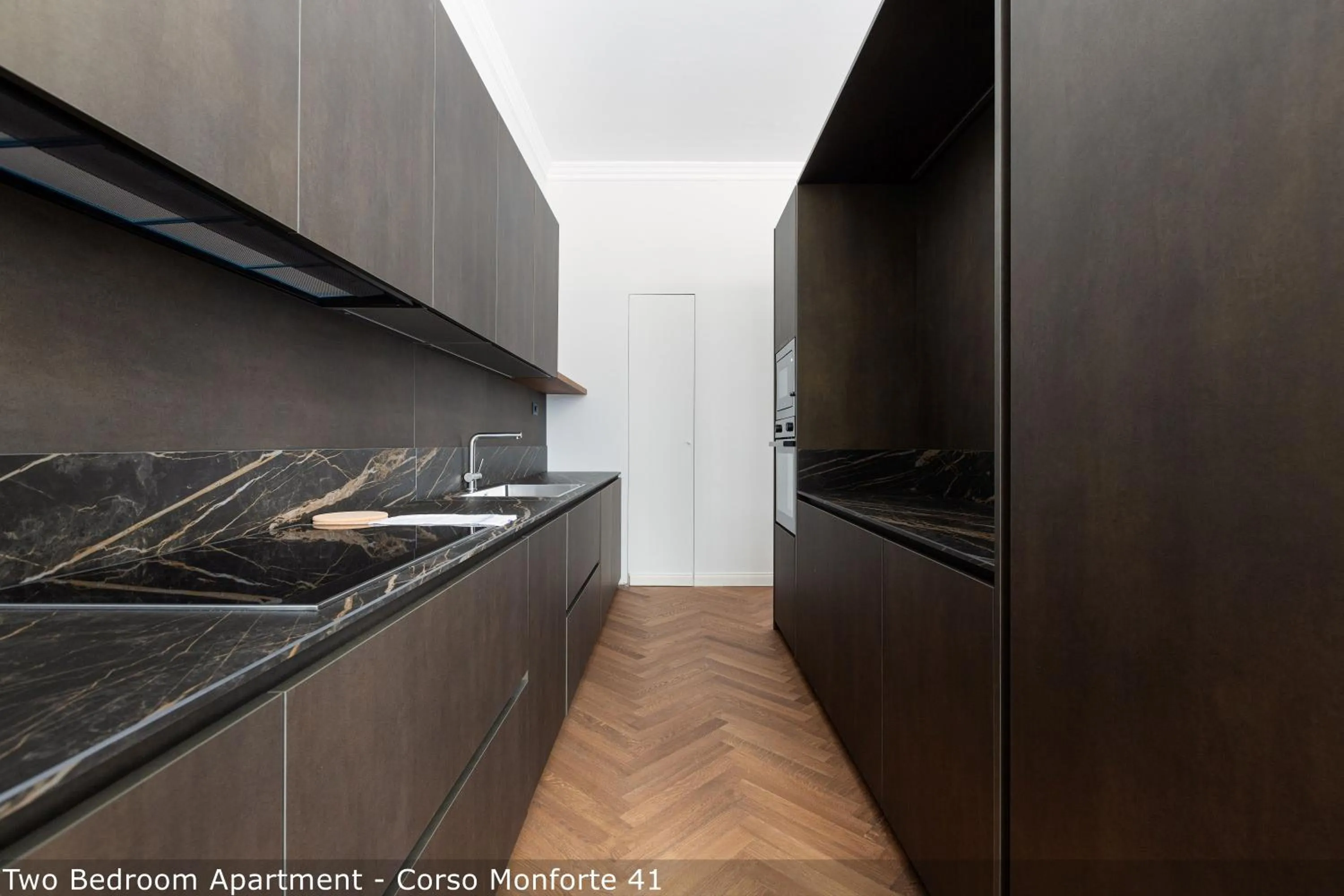 Kitchen or kitchenette in Brera Apartments in San Babila