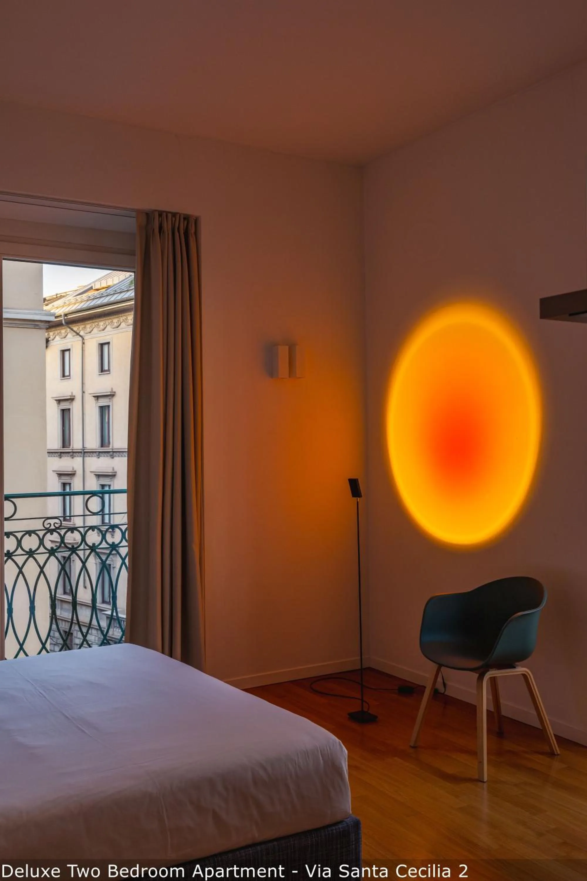 Bed in Brera Apartments in San Babila