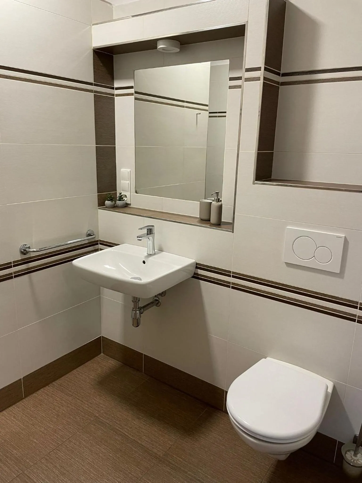 Bathroom in Hotel U města Prahy Náchod