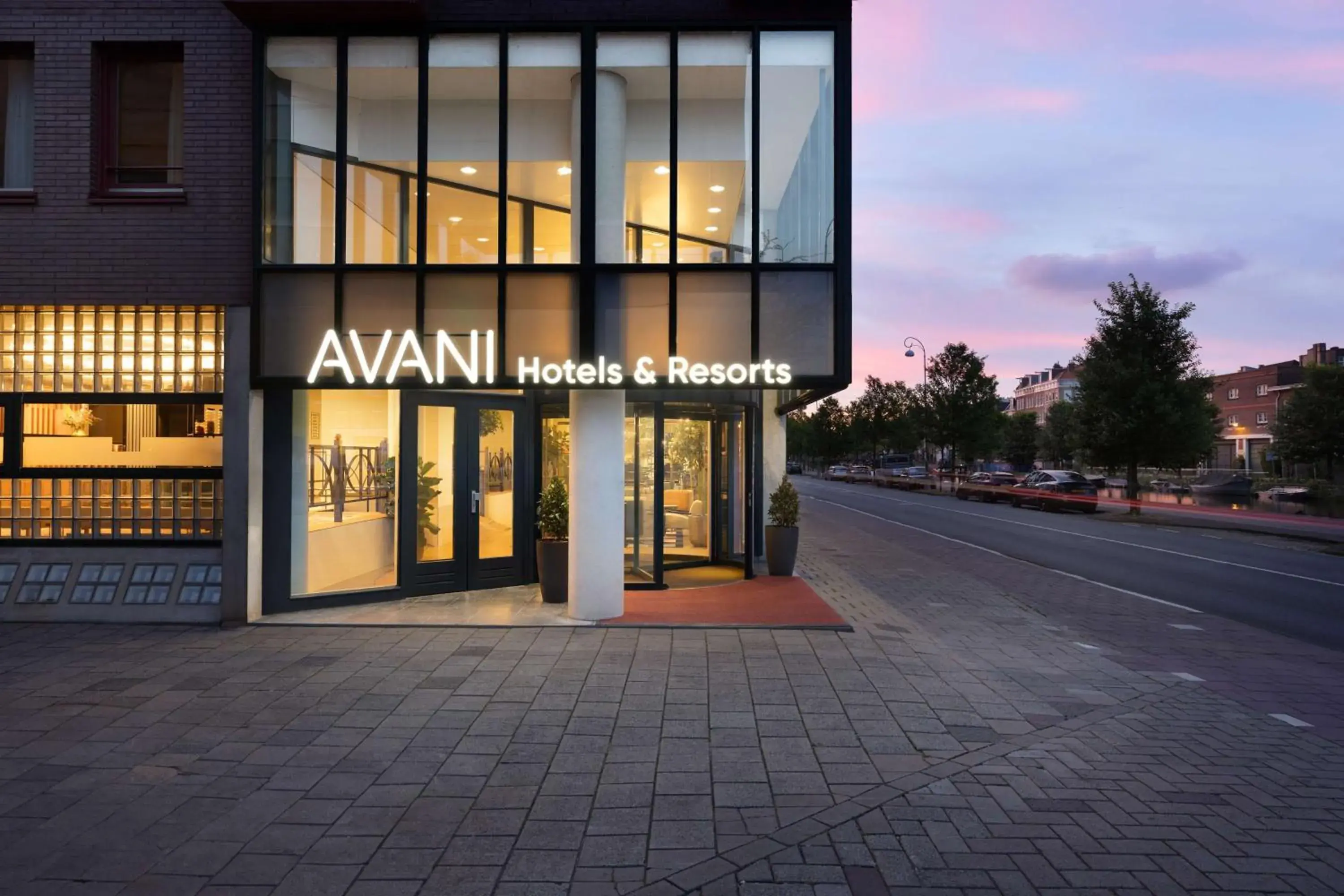 Property building in Avani Museum Quarter Amsterdam Hotel Property building in Avani Museum Quarter Amsterdam Hotel