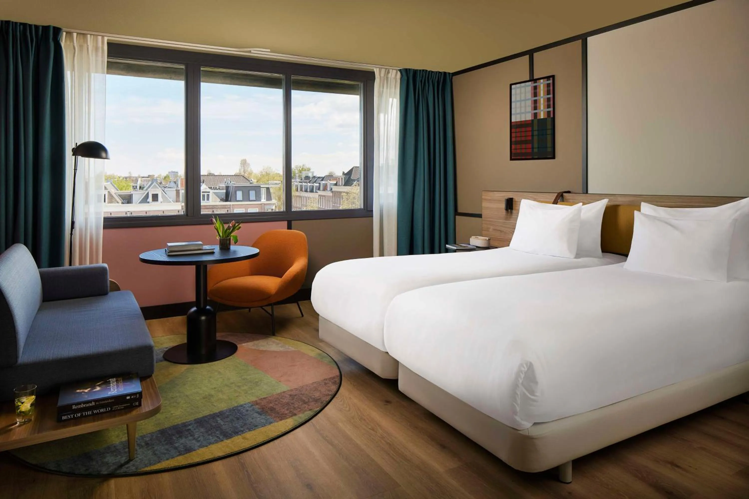 Bedroom, Bed in Avani Museum Quarter Amsterdam Hotel