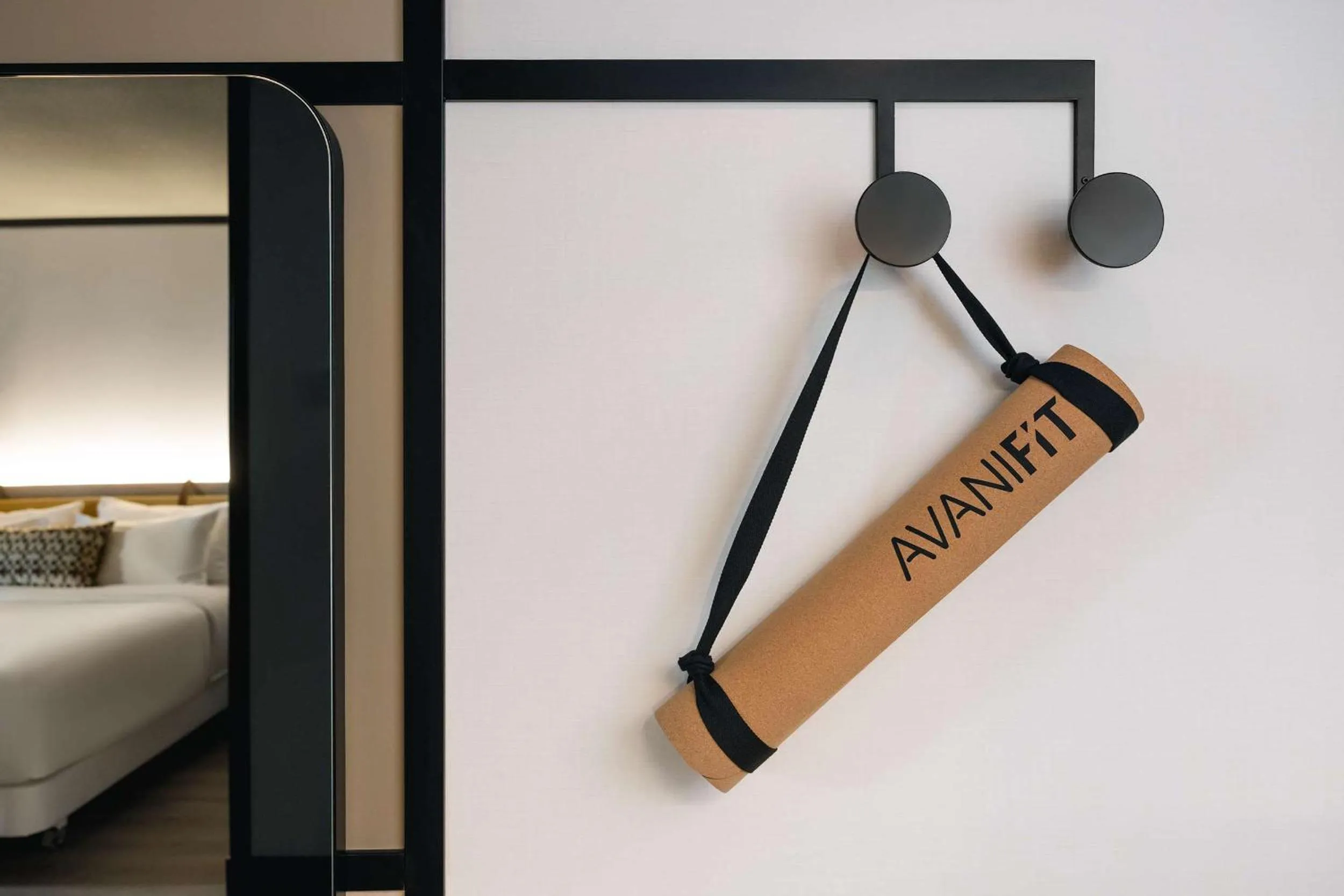 Fitness centre/facilities, Bed in Avani Museum Quarter Amsterdam Hotel