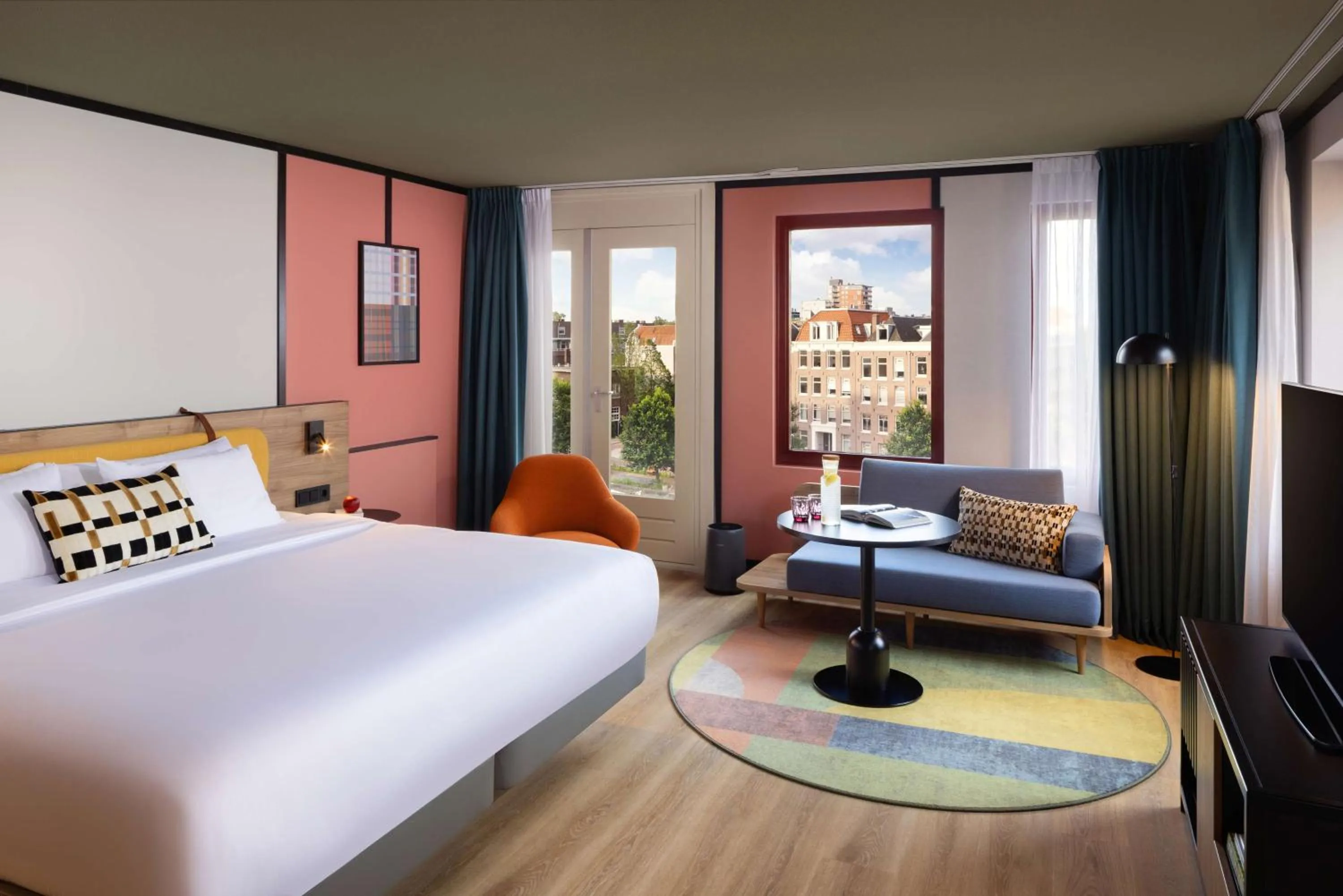 Bedroom, Bed in Avani Museum Quarter Amsterdam Hotel