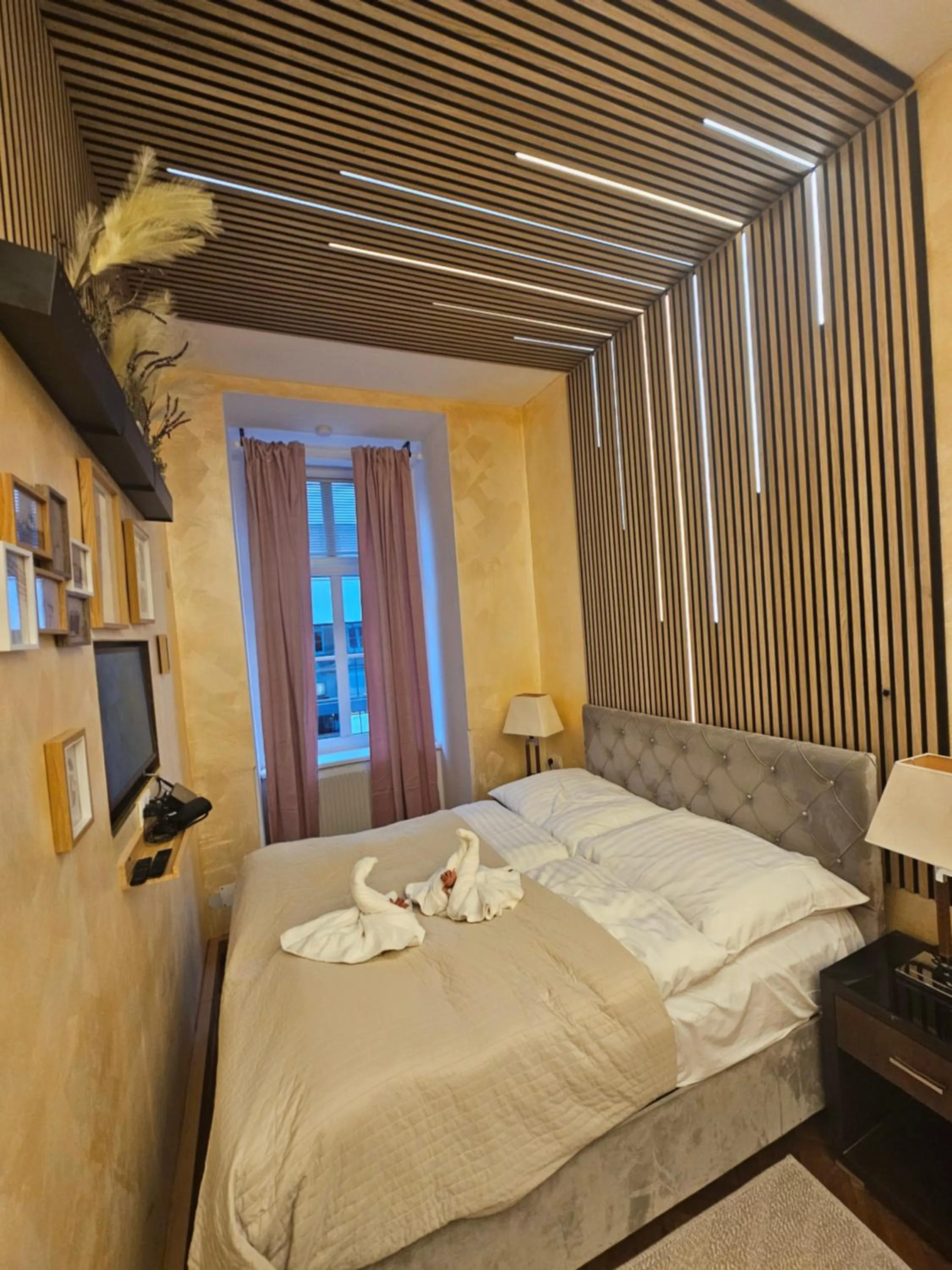 Bed in Urban Boutique Hotel