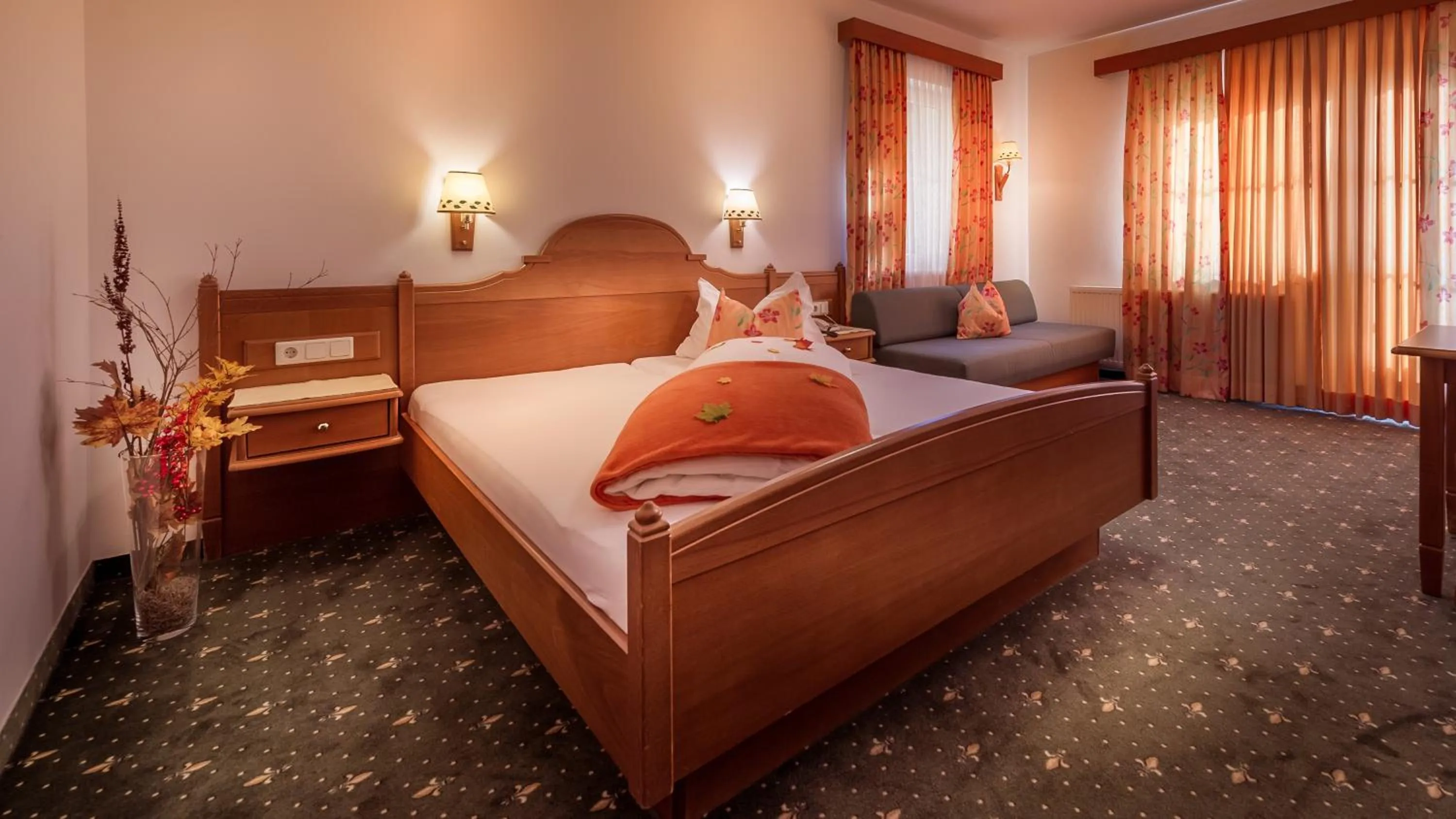 Photo of the whole room, Bed in Tennis Golf Hotel Höllrigl