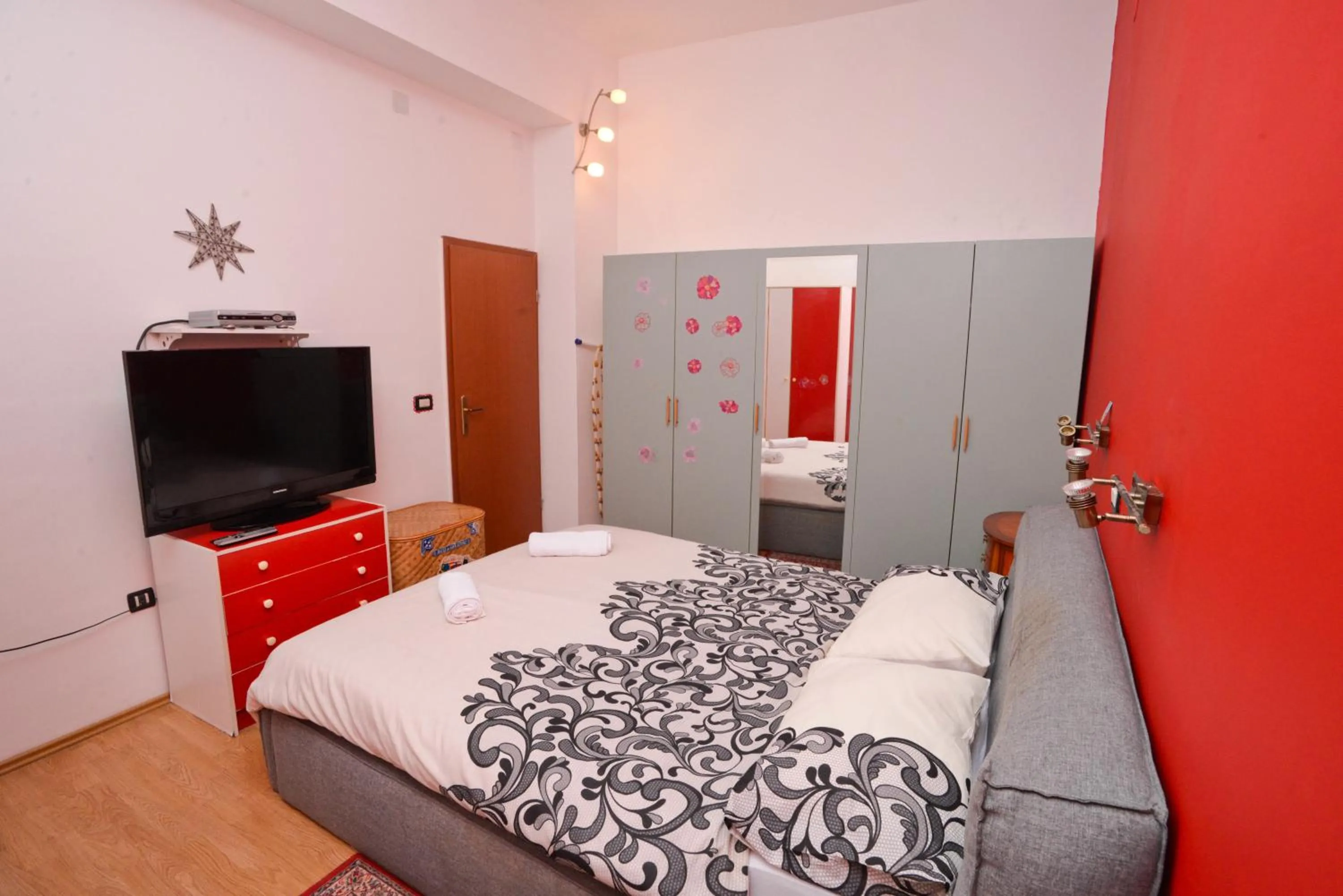 Bedroom, Bed in Epicenter Apartments Split