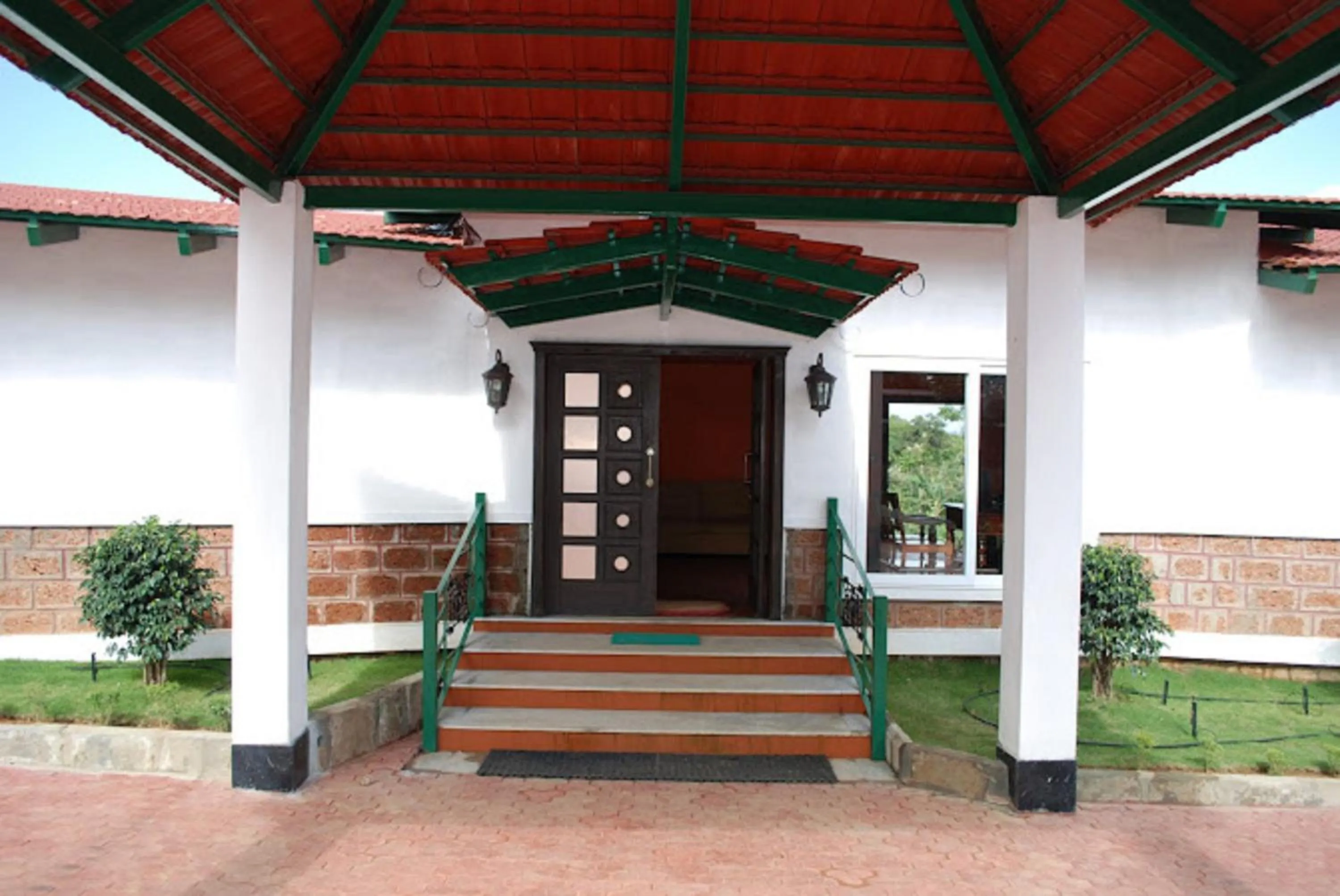Facade/entrance in Eka Resort
