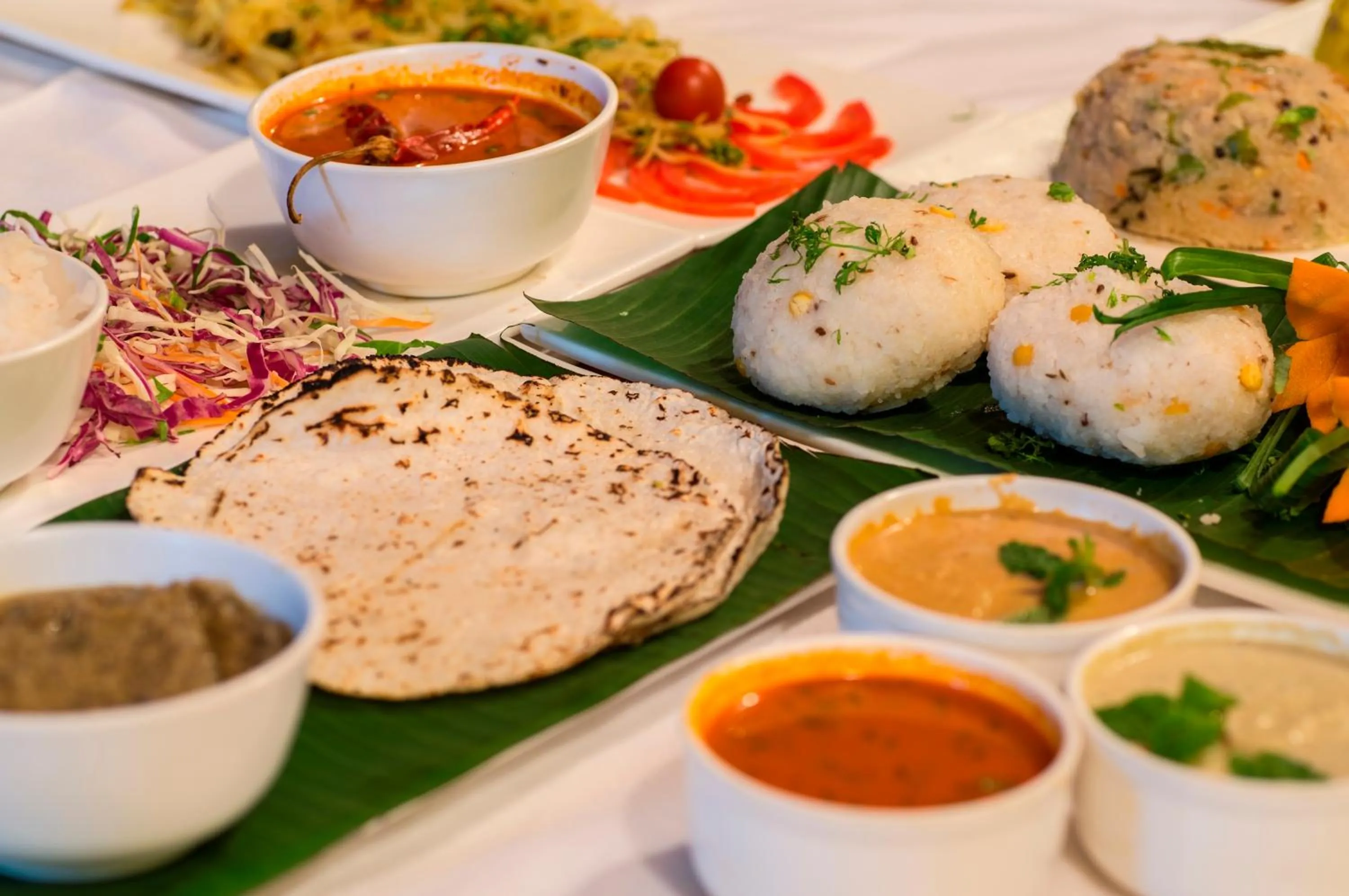 Food close-up in Eka Resort