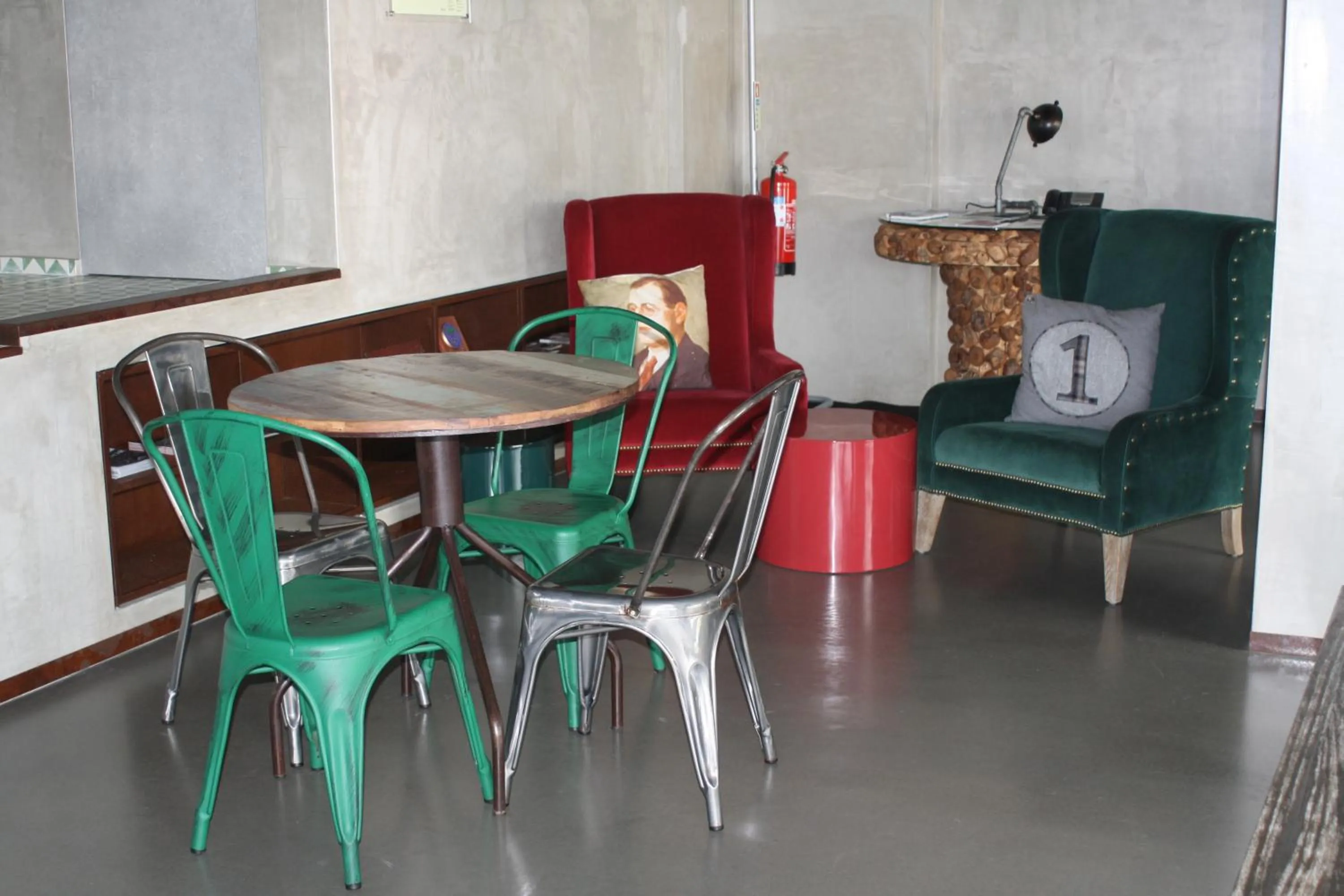 Lobby or reception in N1 Hostel Apartments and Suites