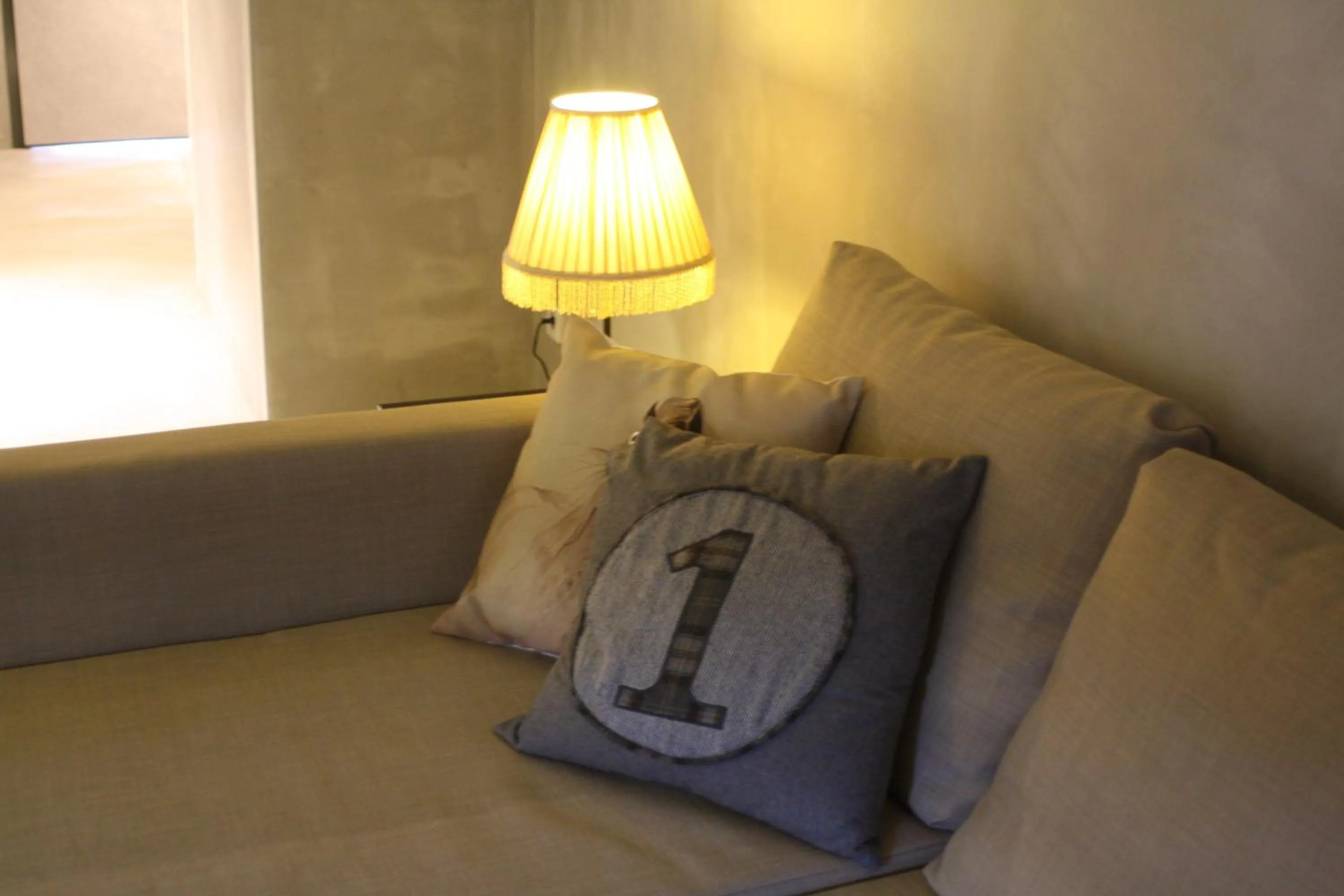 Living room in N1 Hostel Apartments and Suites