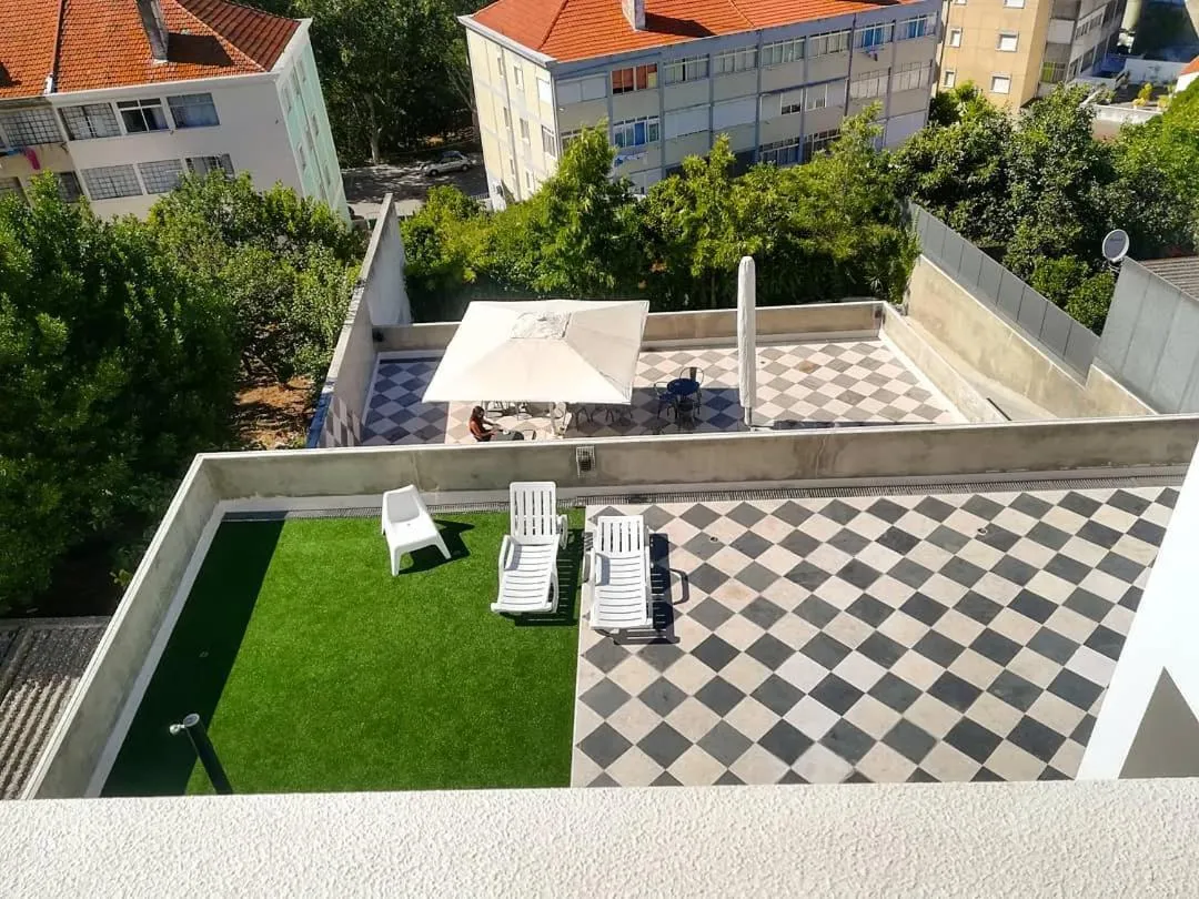Balcony/Terrace in N1 Hostel Apartments and Suites
