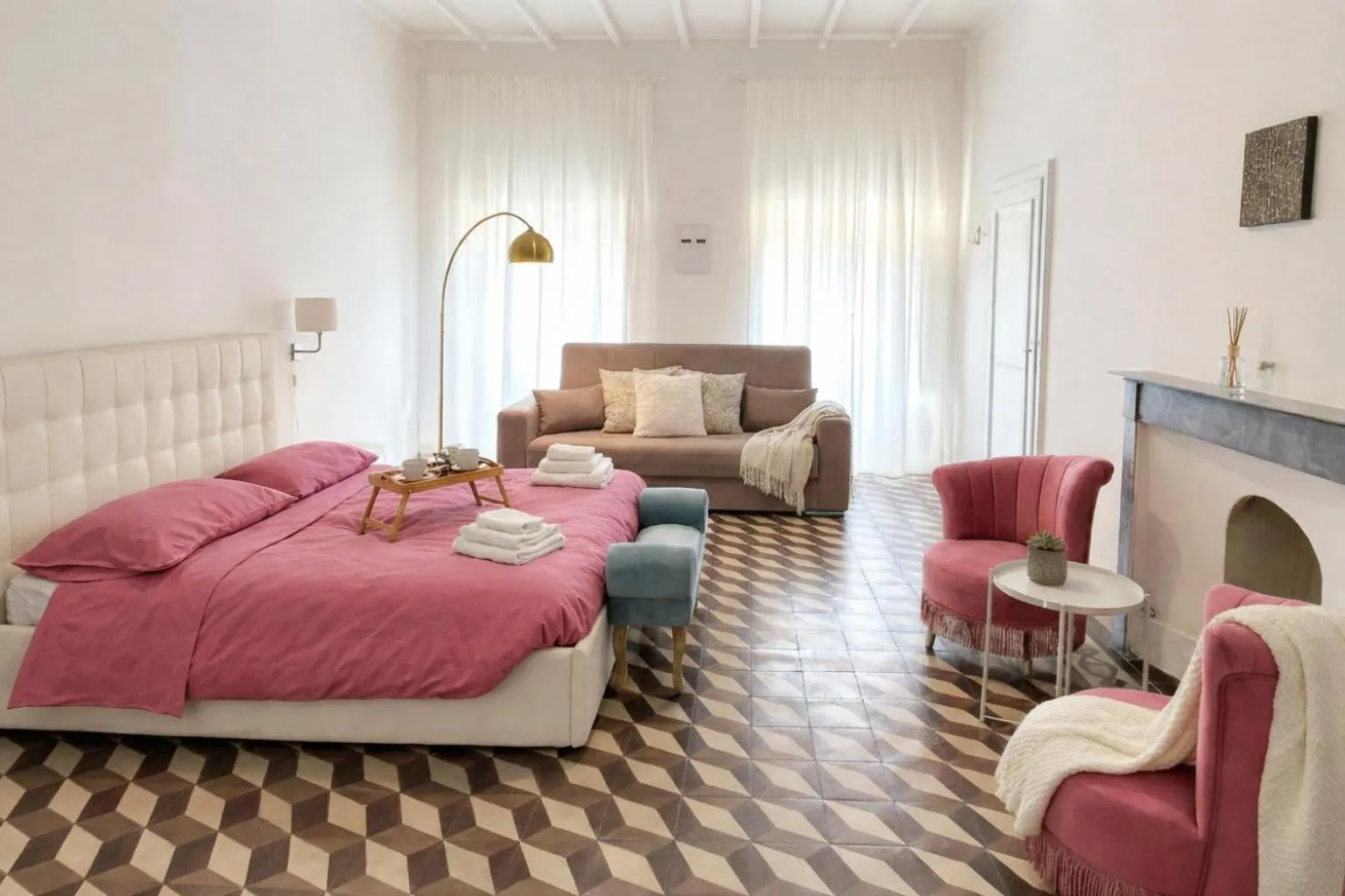 Photo of the whole room, Bed in Allegra Toscana - Affittacamere Guest house Arezzo