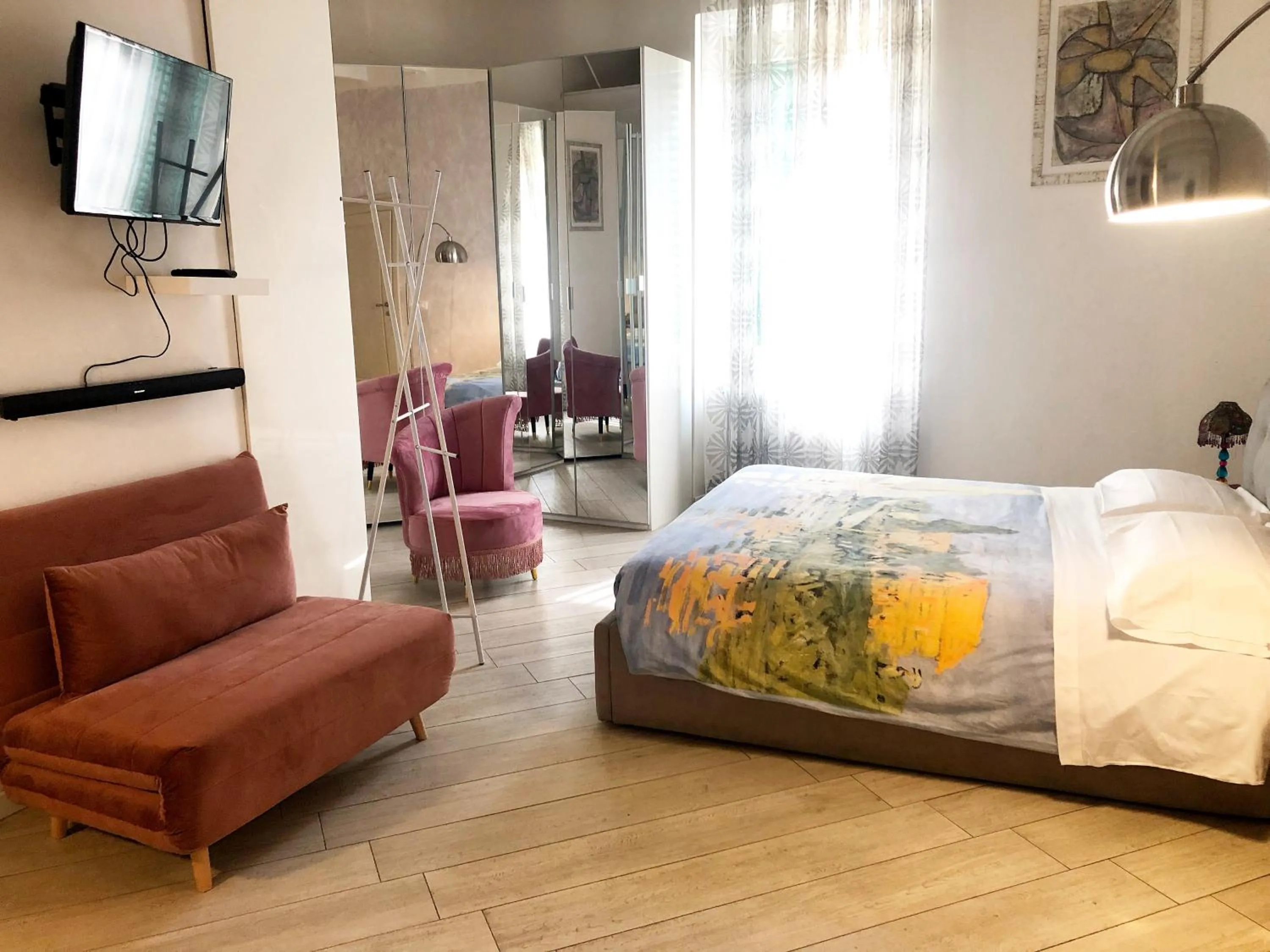 Bedroom, Bed in Allegra Toscana - Affittacamere Guest house Arezzo