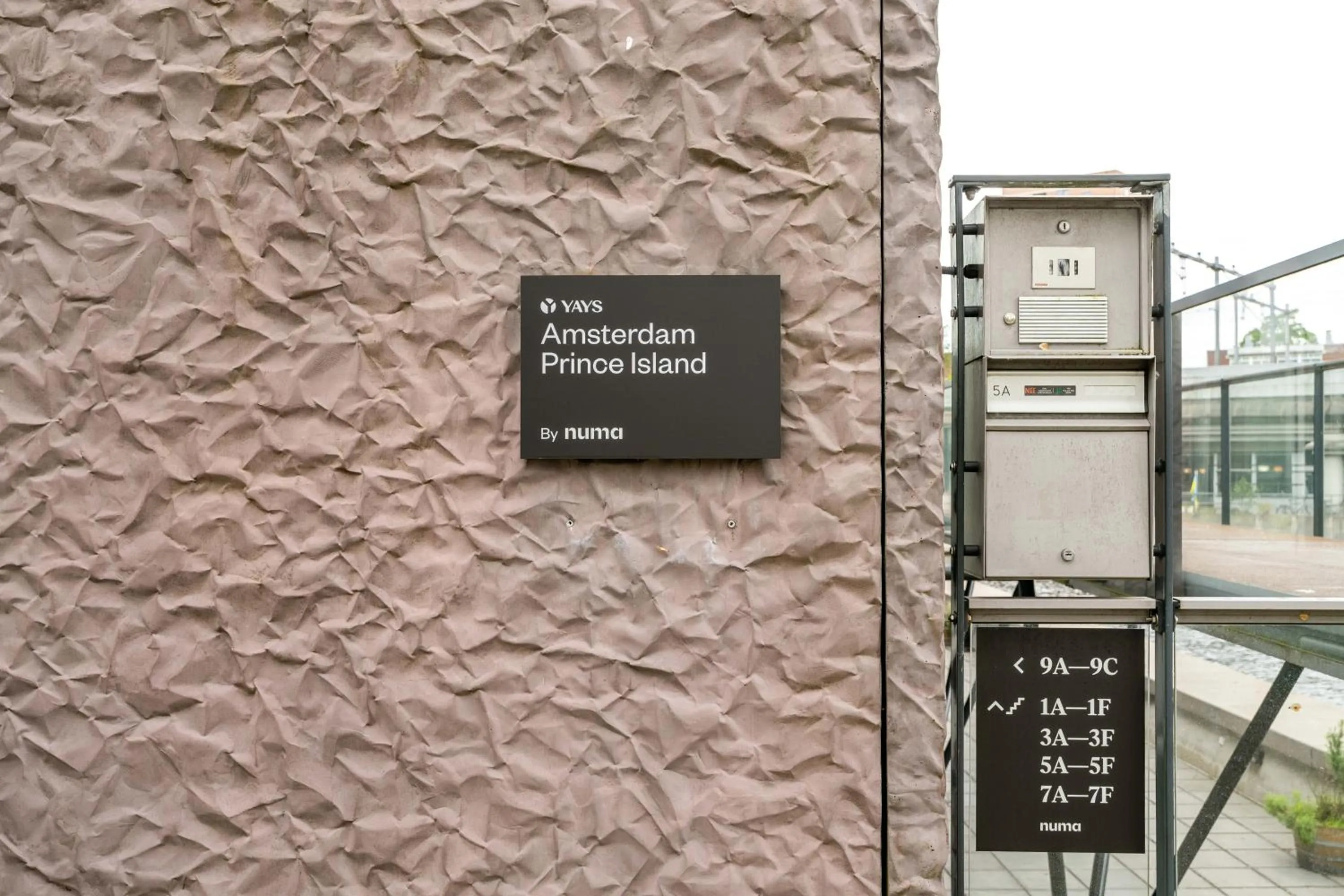 Logo/Certificate/Sign in YAYS Amsterdam Prince Island by Numa