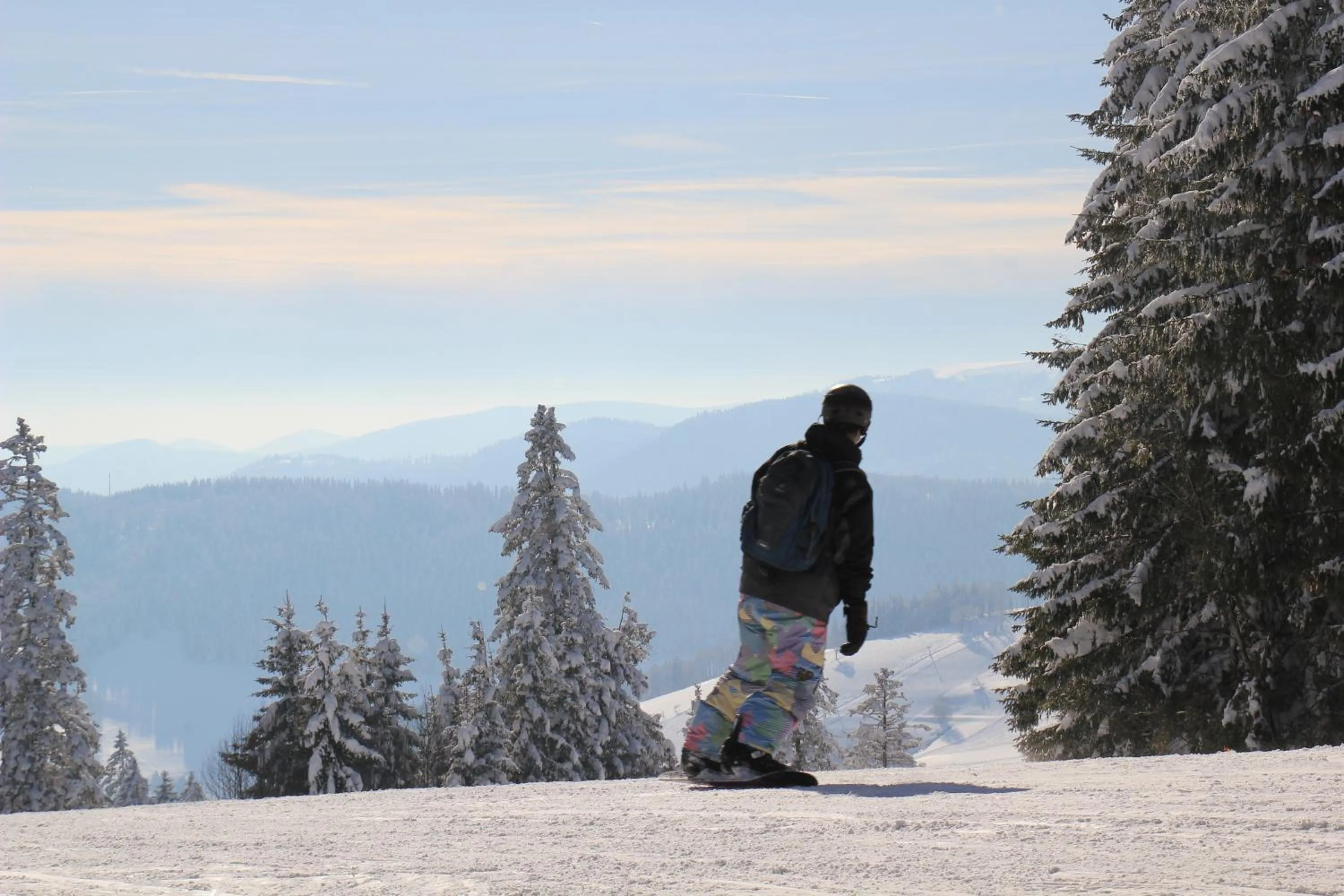Skiing in Pension Glöcklehof