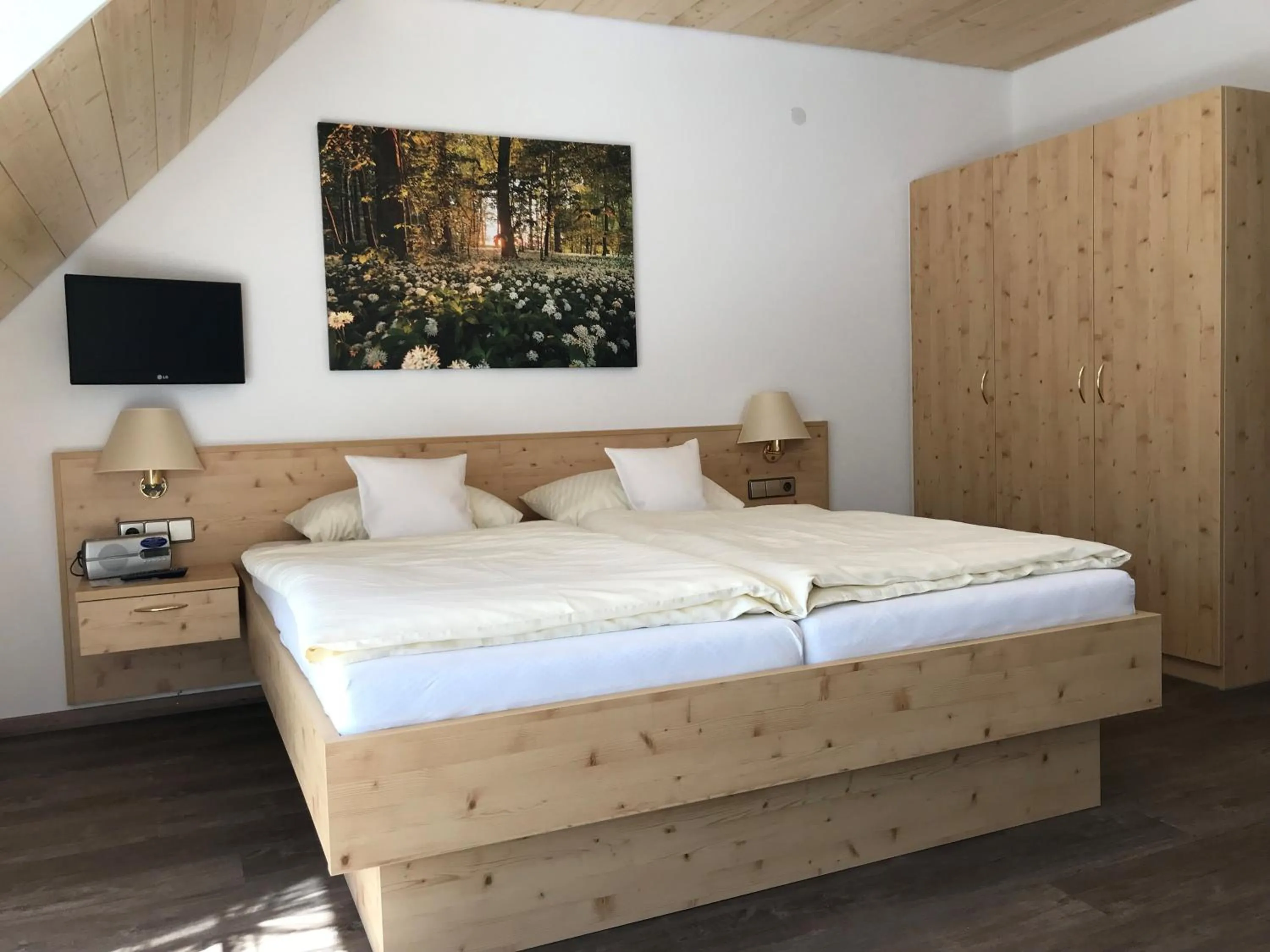 Bed in Pension Glöcklehof