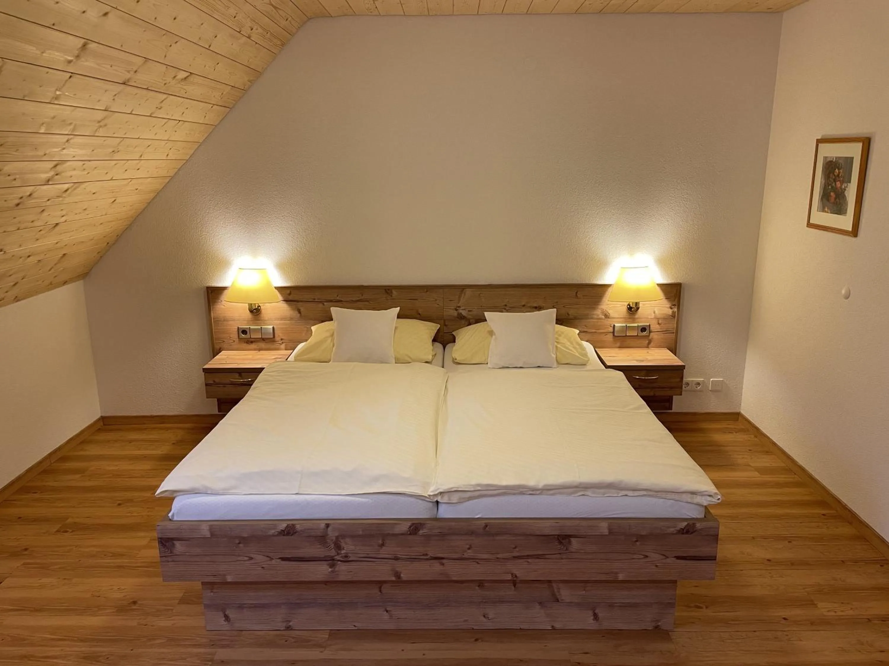 Bed in Pension Glöcklehof