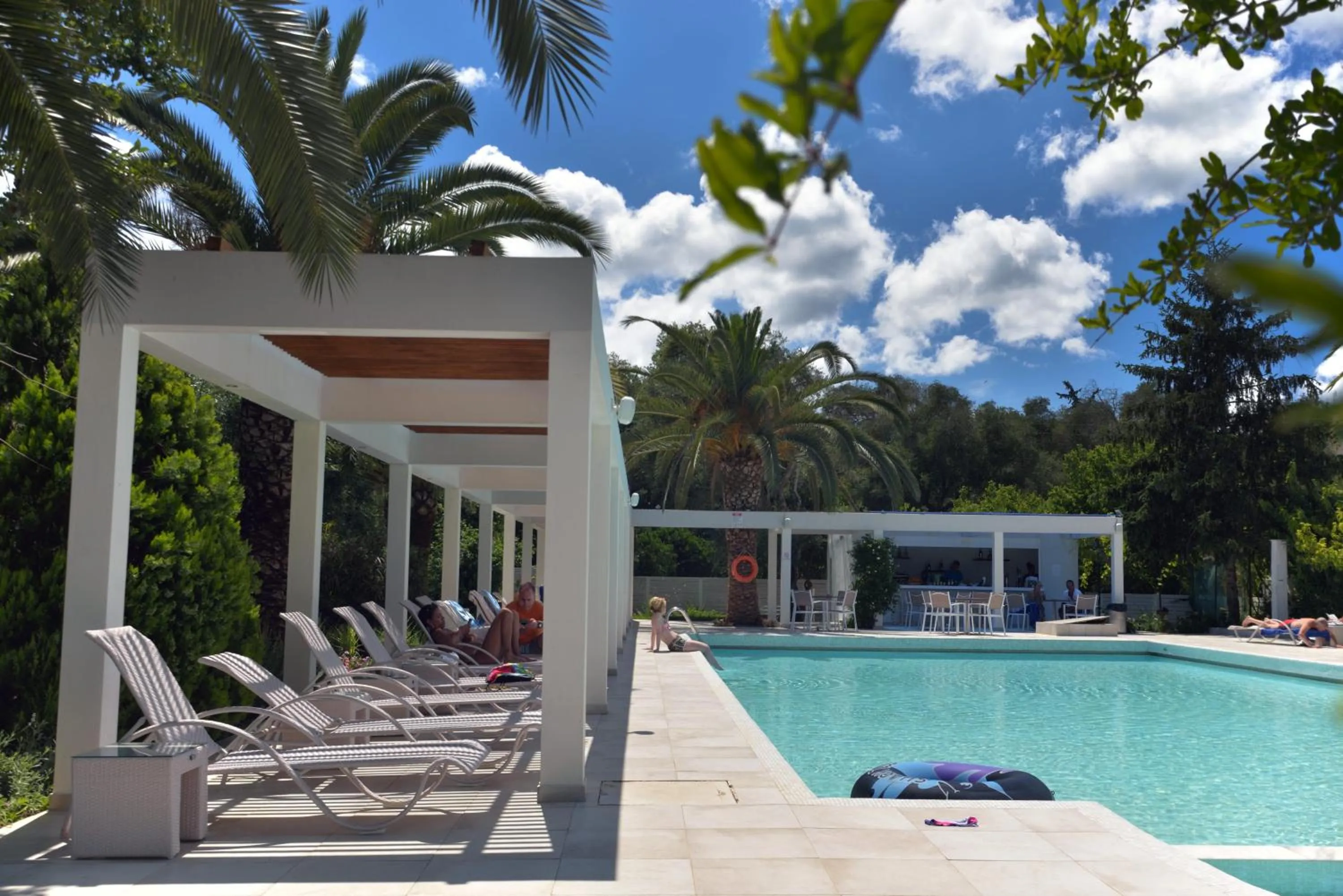 Swimming pool in TRYP by Wyndham Corfu Dassia