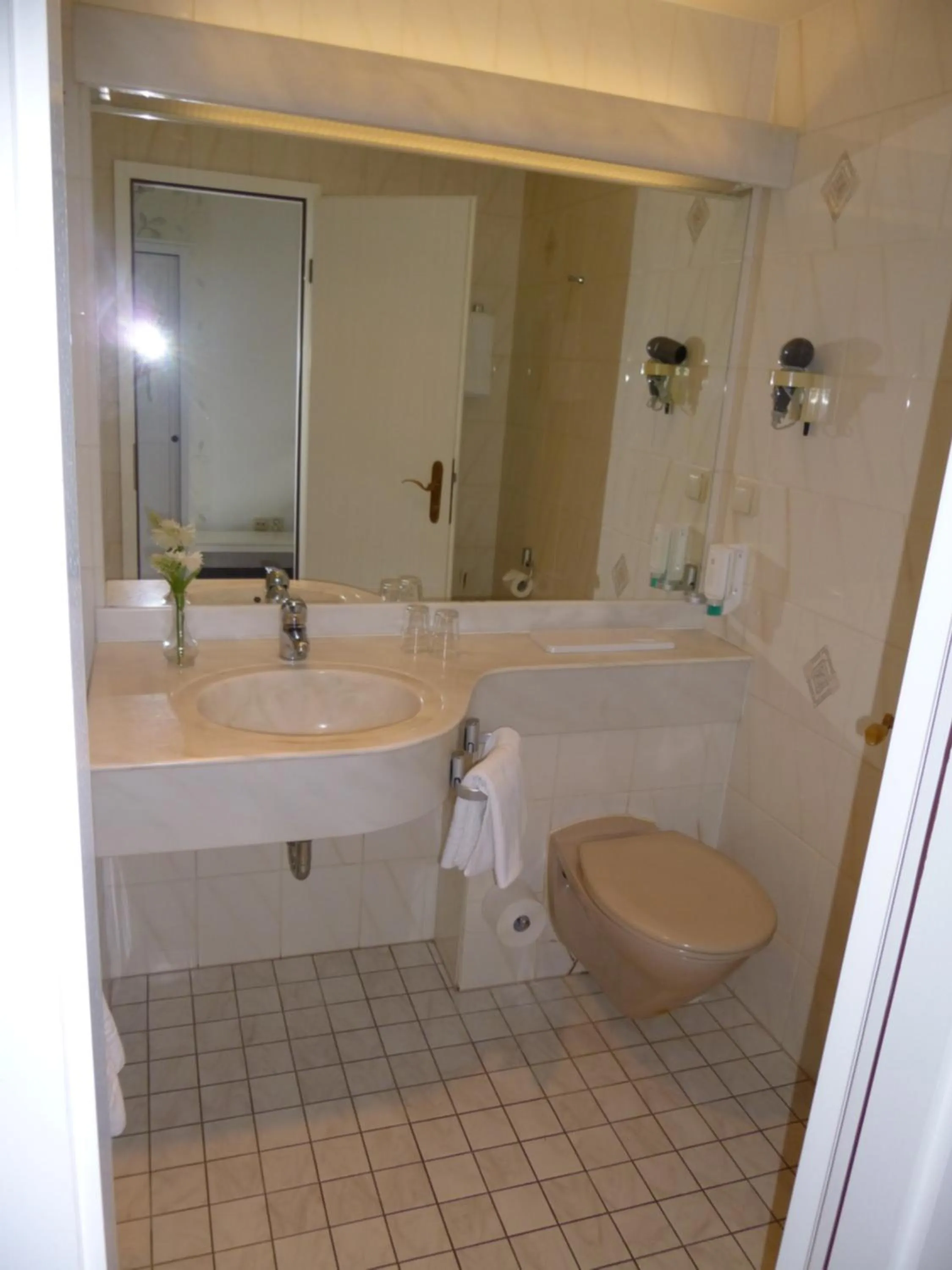 Bathroom in Hotel Adler