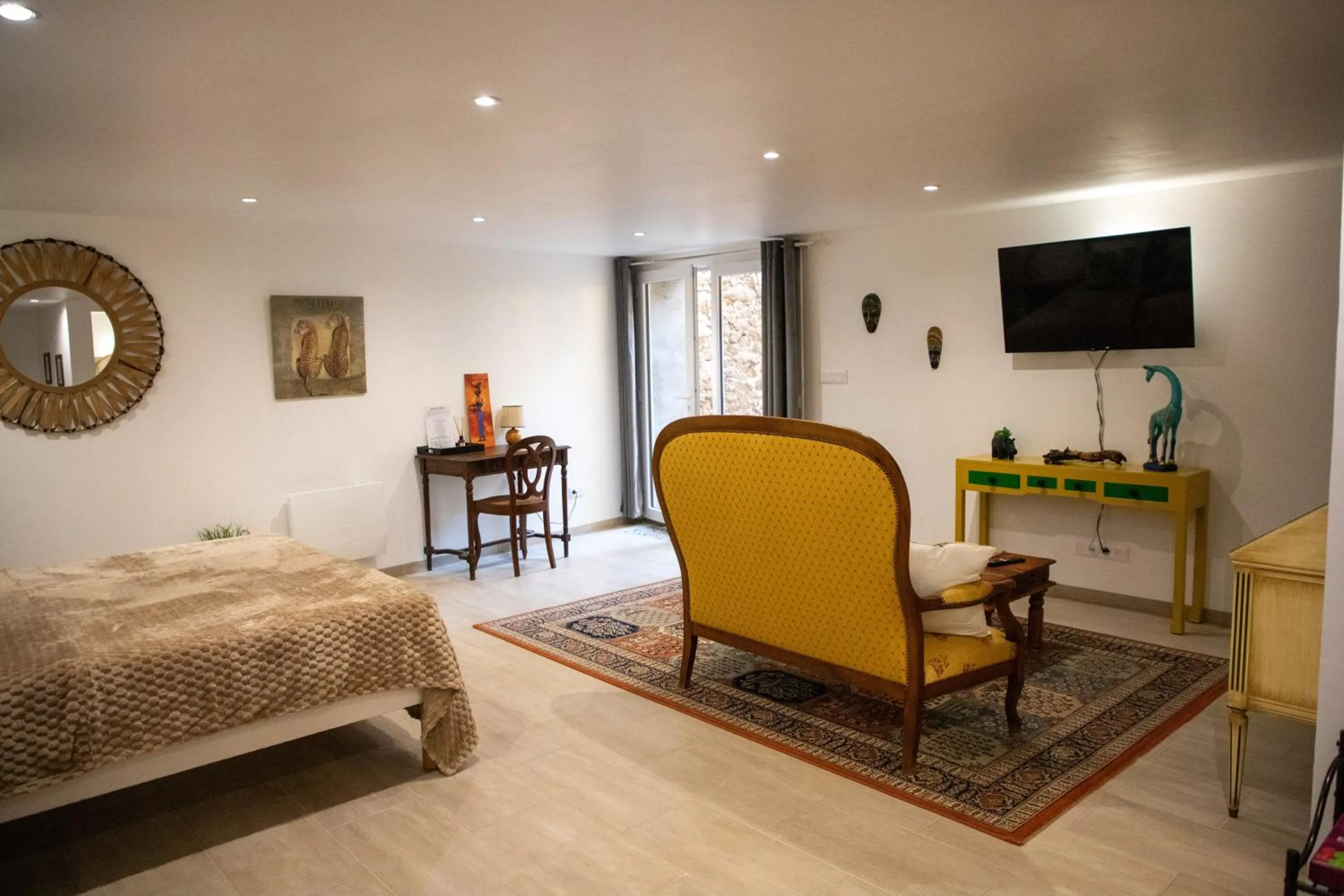 Bed in Mas de Bellegou