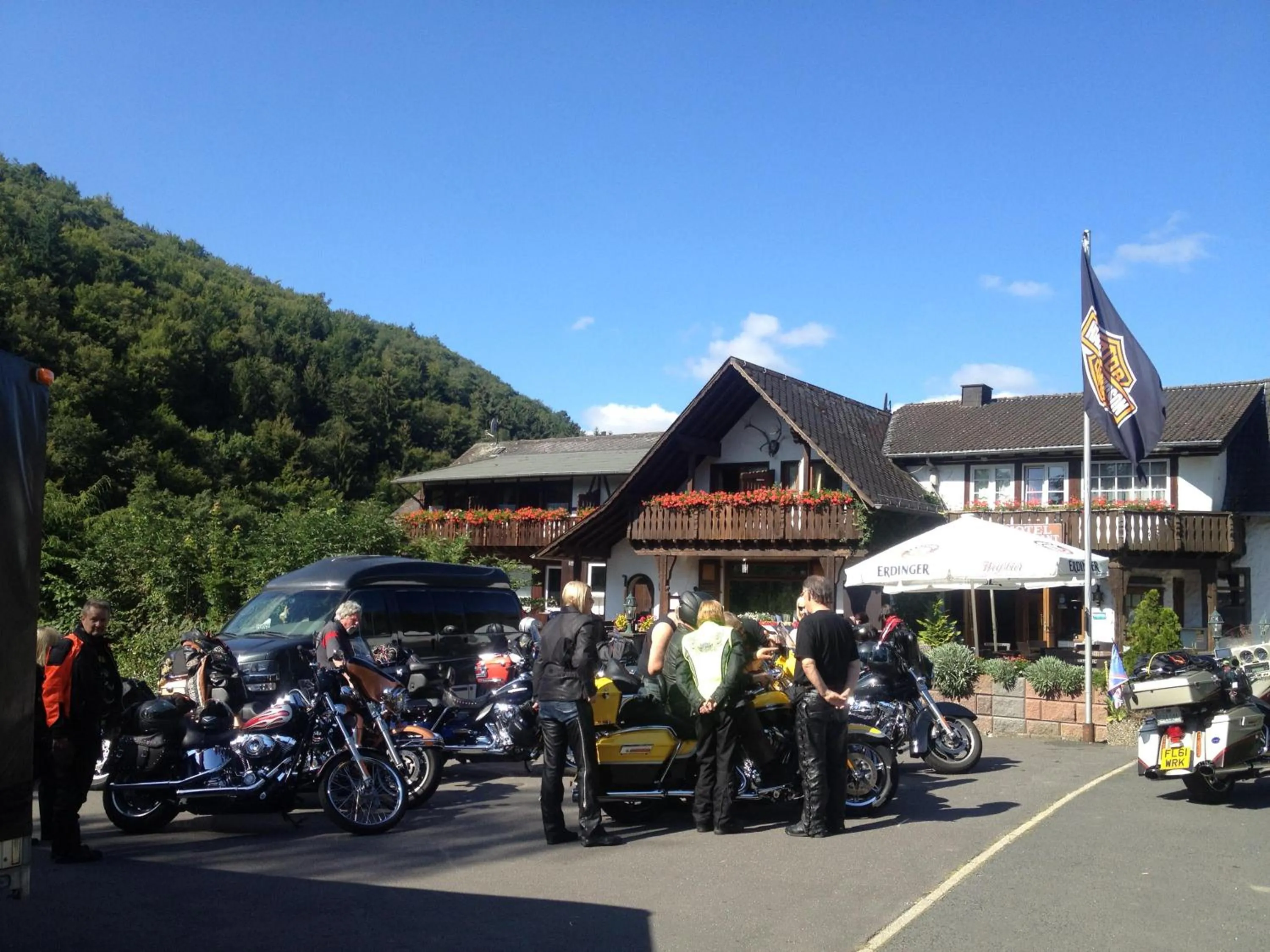 Property building in Hotel Forsthaus