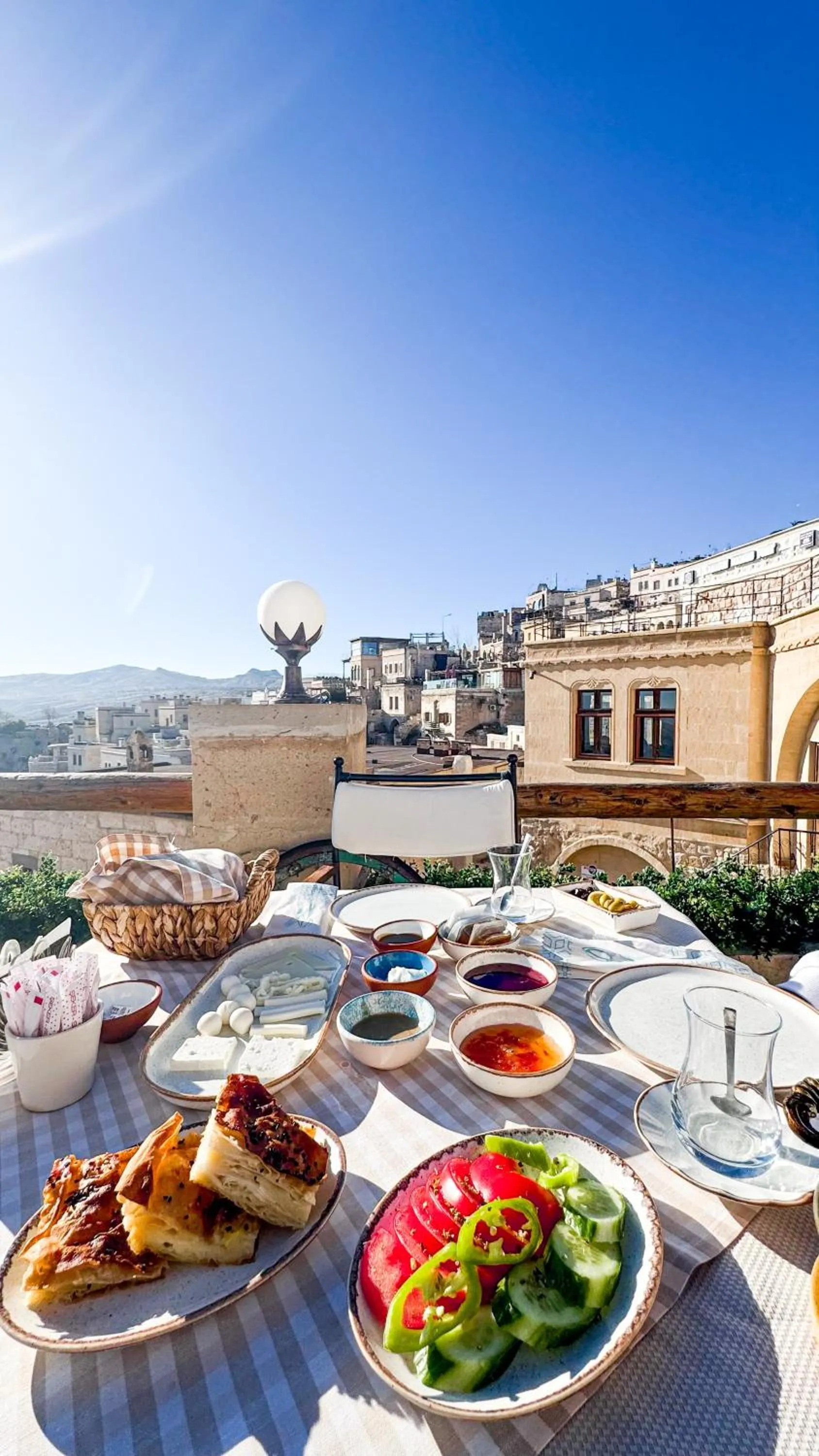 Breakfast in Mimi Cappadocia Luxury Cave Hotel