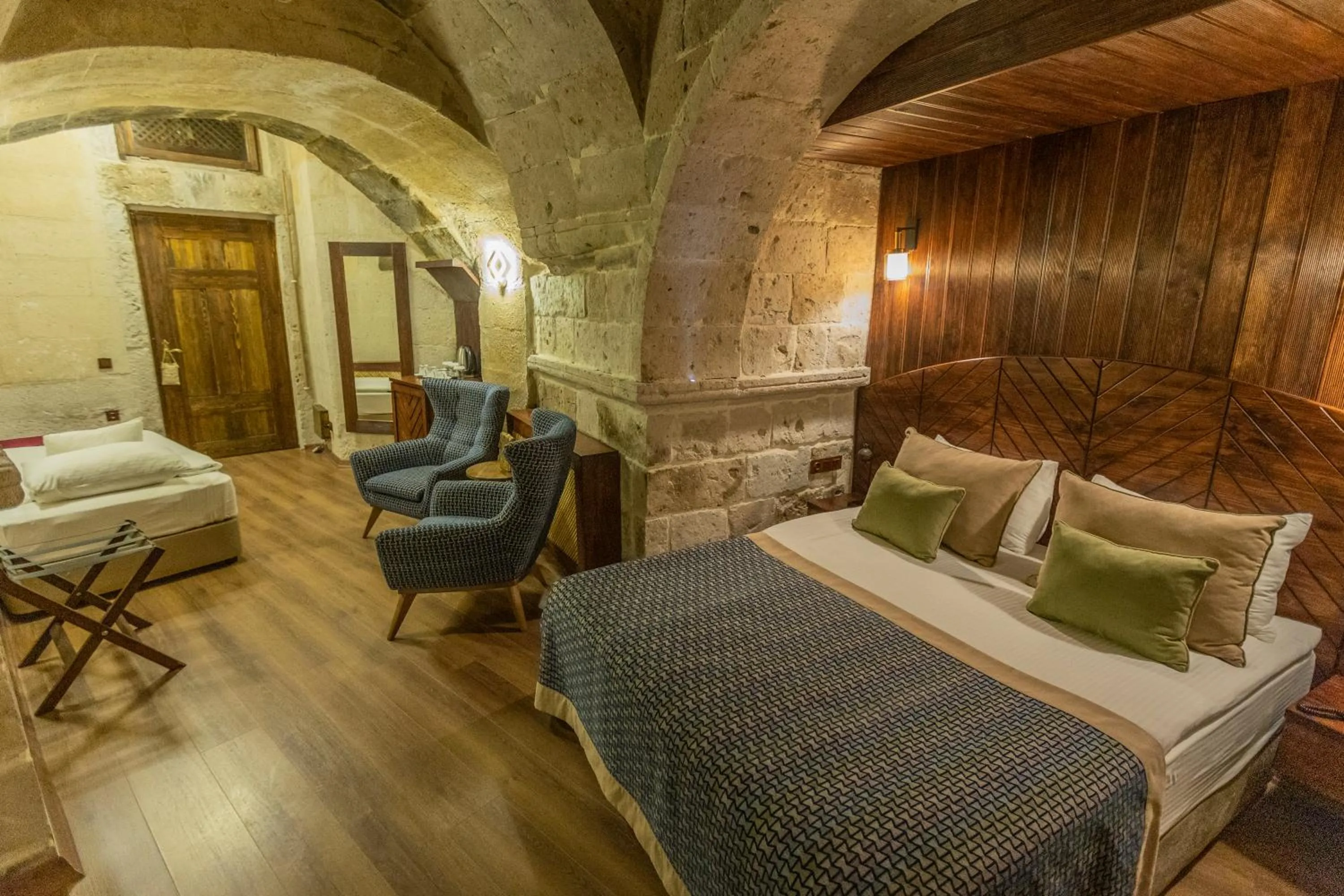 Photo of the whole room, Bed in Mimi Cappadocia Luxury Cave Hotel