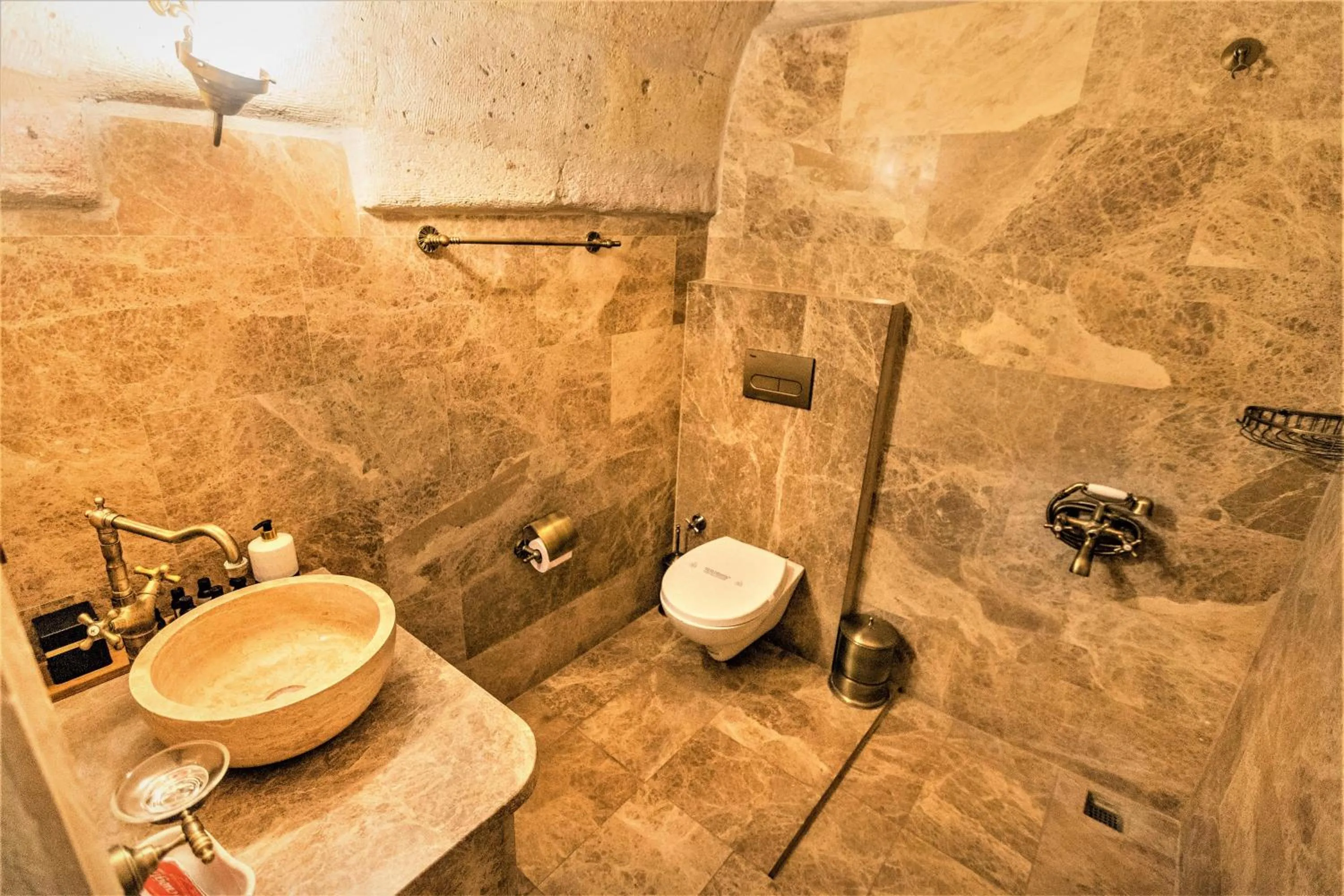 Bathroom in Mimi Cappadocia Luxury Cave Hotel