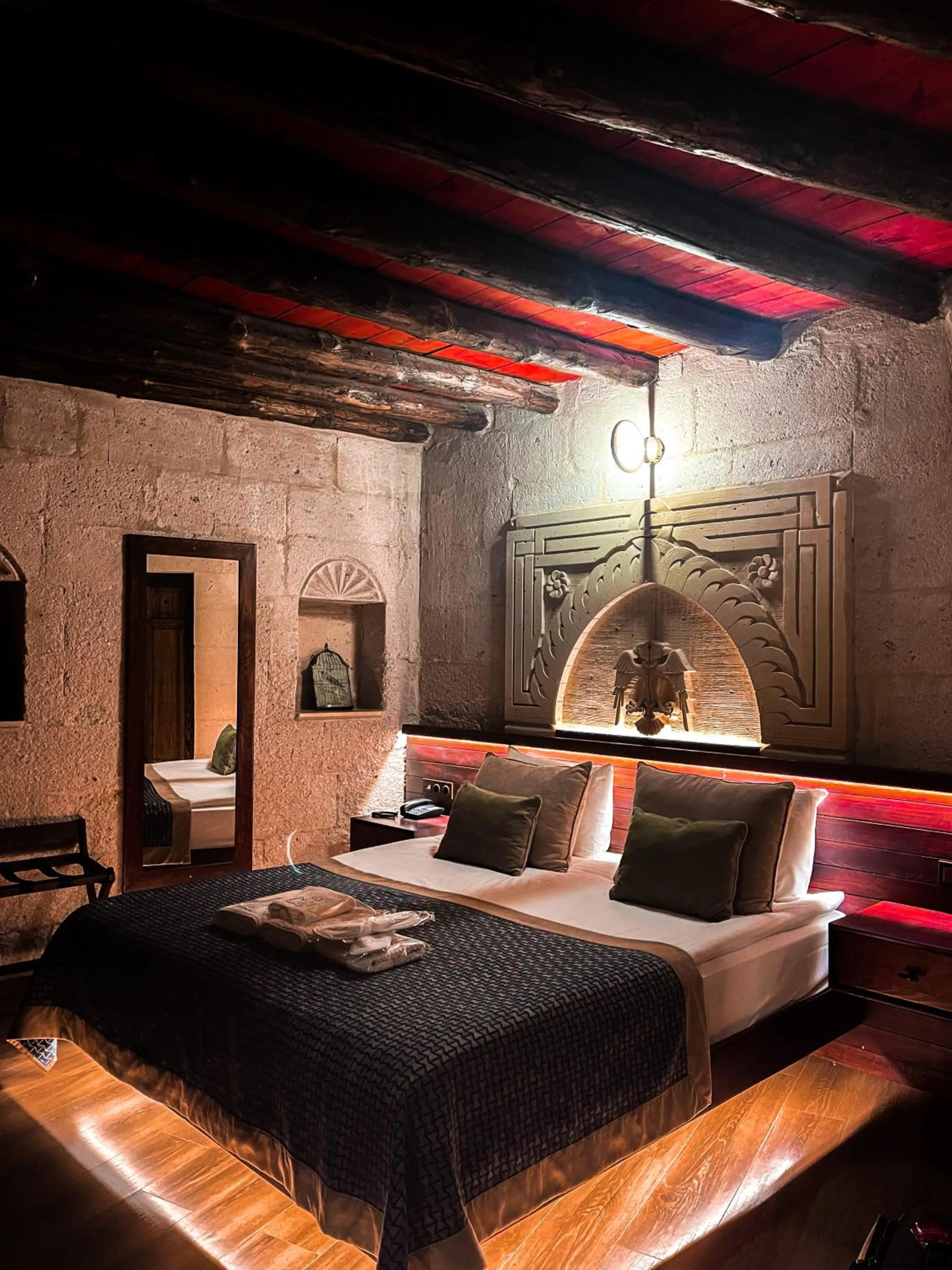 Bedroom, Bed in Mimi Cappadocia Luxury Cave Hotel
