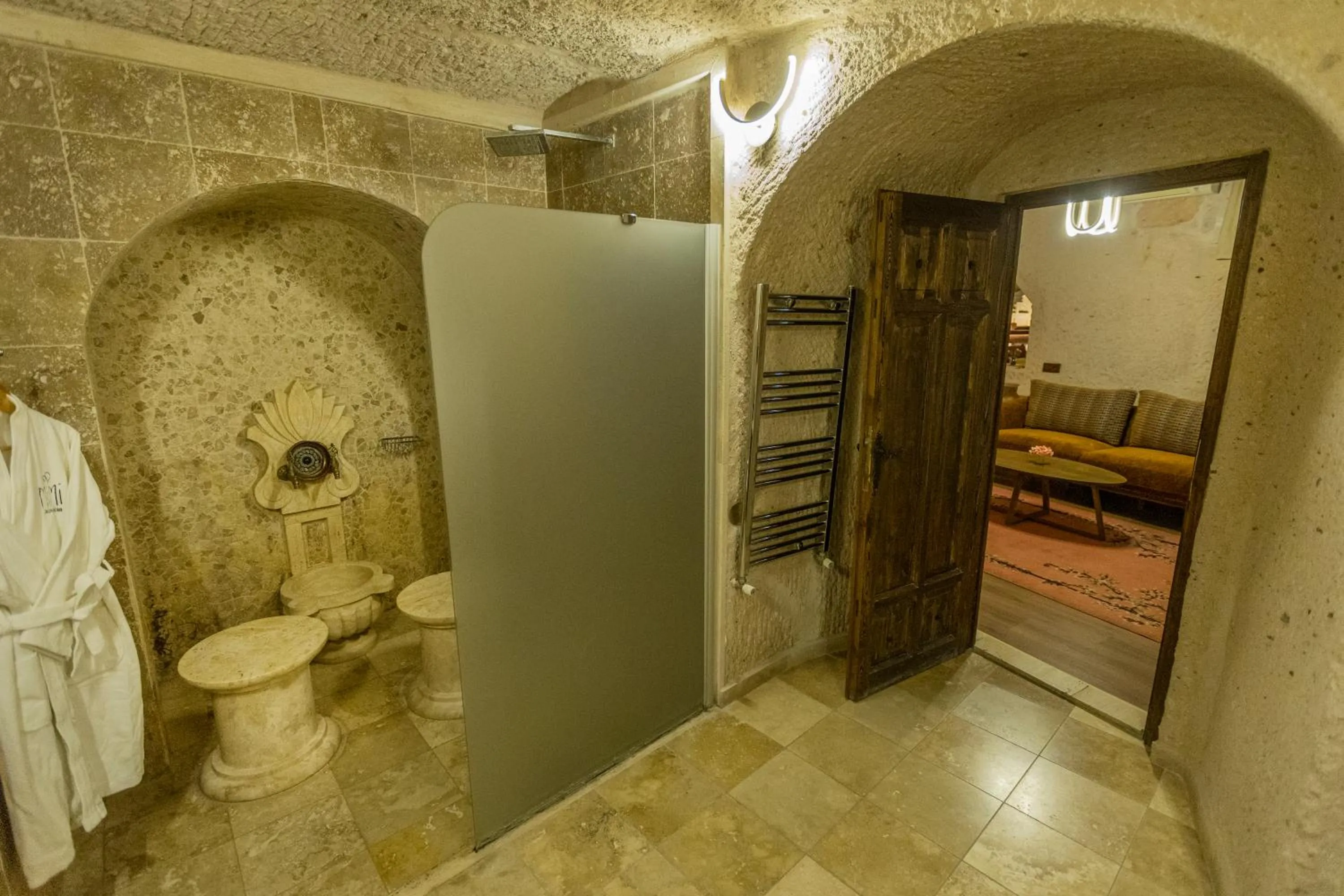 Hot Spring Bath in Mimi Cappadocia Luxury Cave Hotel