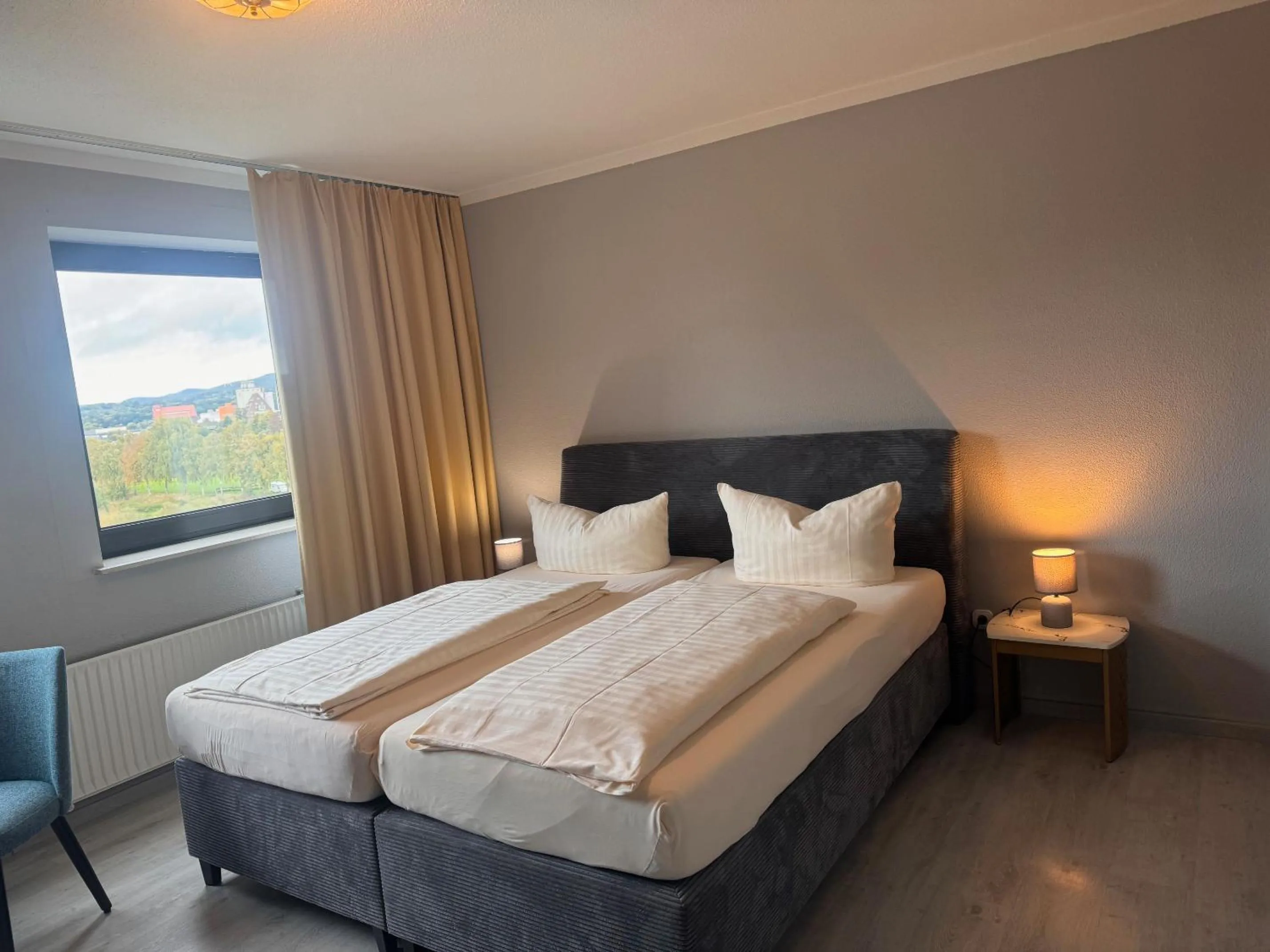 Bed in Hotel Brückentor