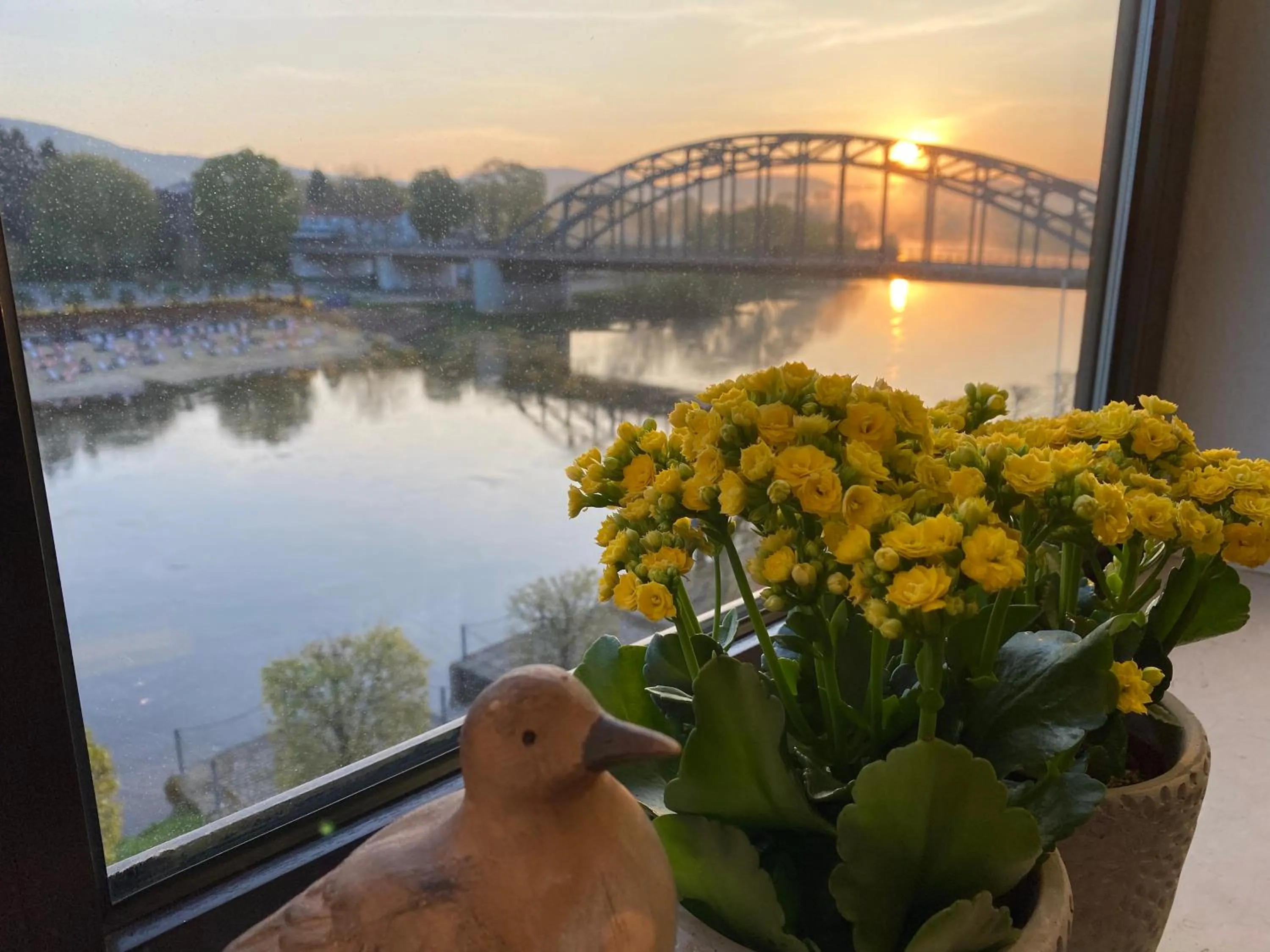 River view in Hotel Brückentor