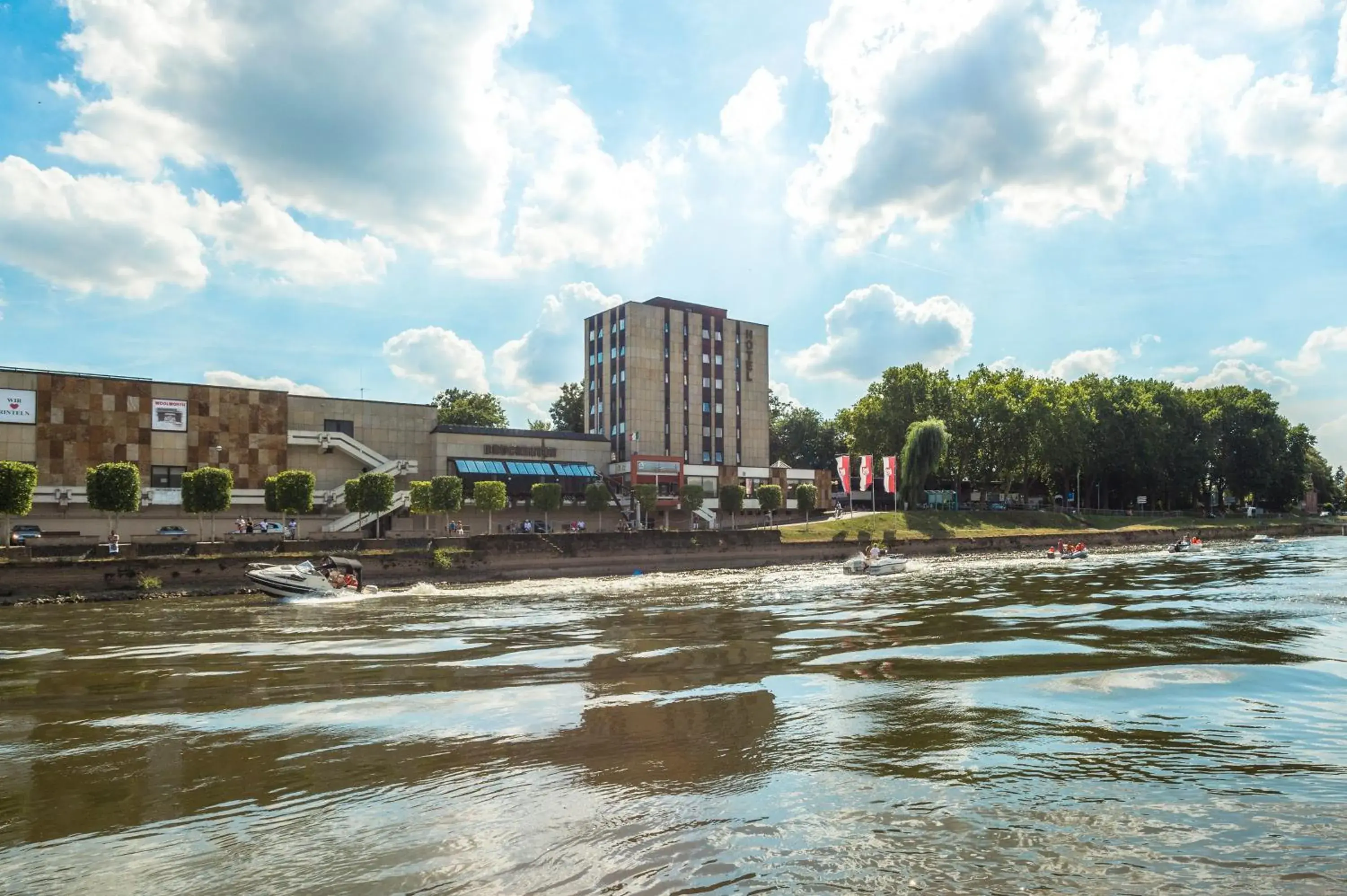 Property building in Hotel Brückentor Property building in Hotel Brückentor