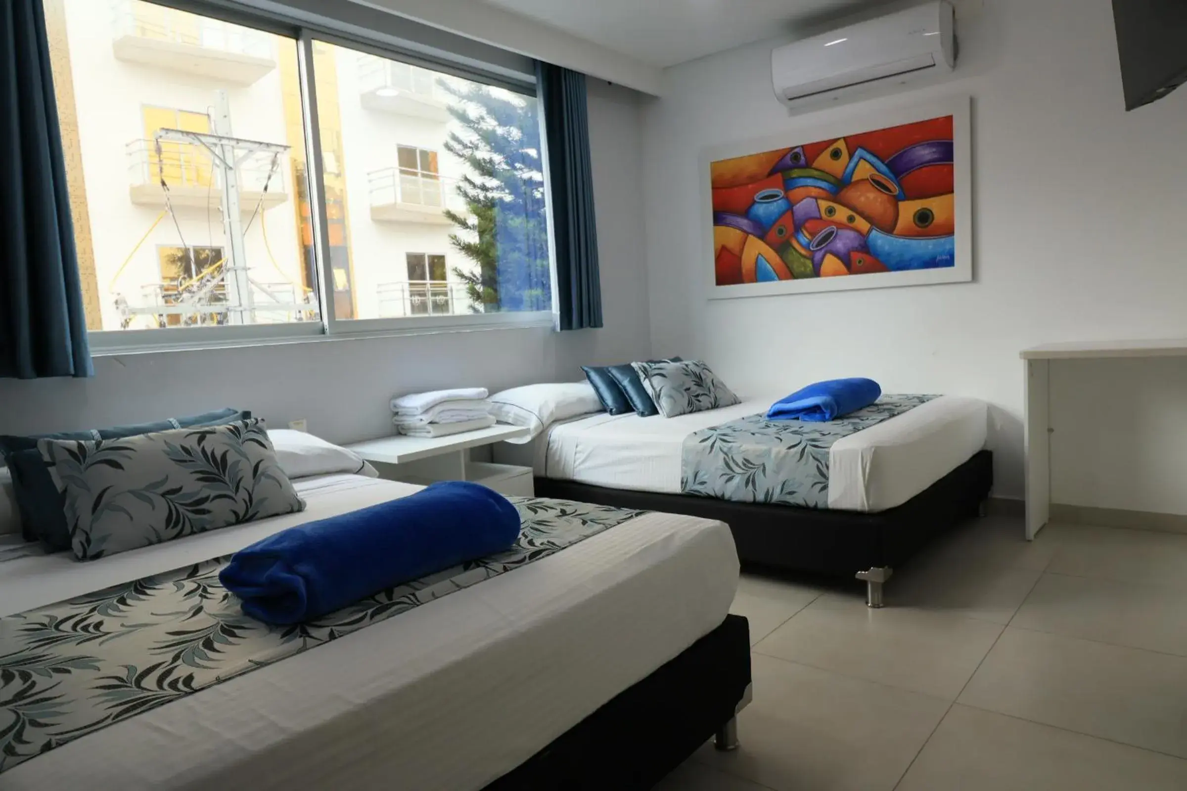 Twin Room in El Oscar Hotel Twin Room in El Oscar Hotel