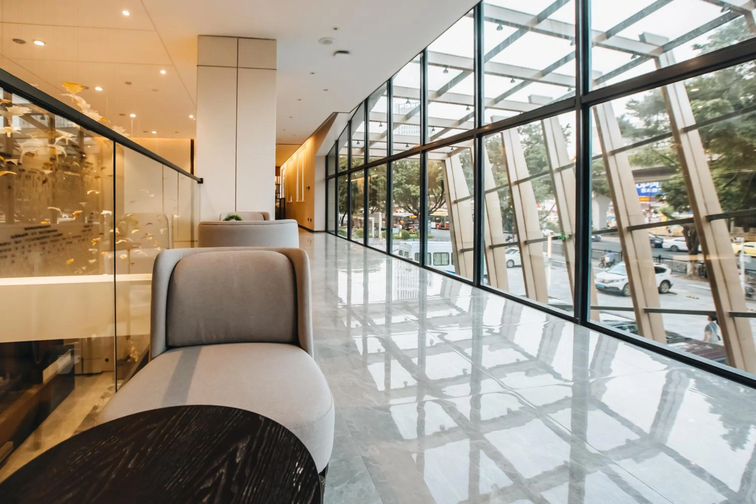 Seating area in Orienwit Hotel-Free Shuttle Bus fir Canton Fair