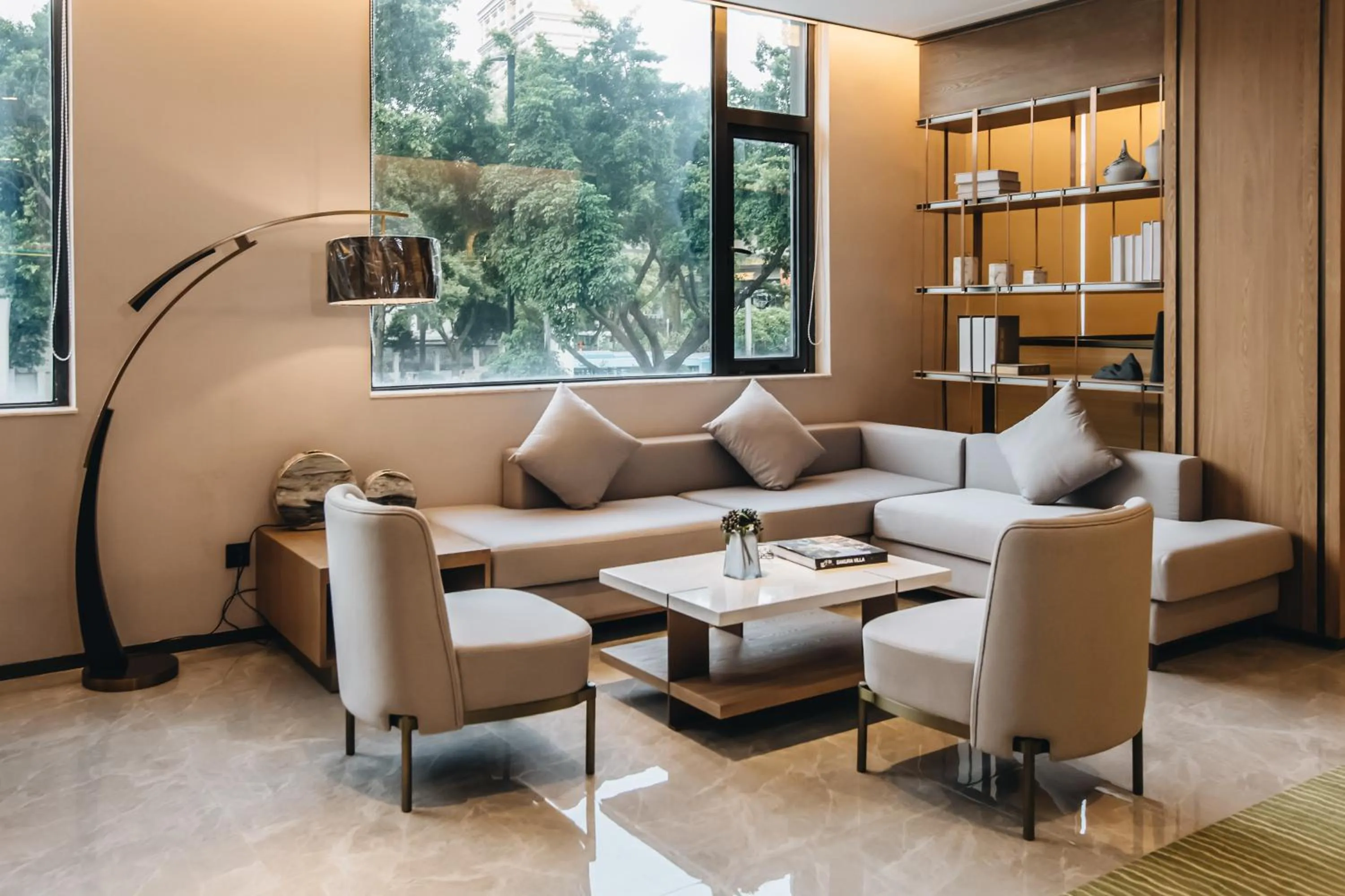 Seating area in Orienwit Hotel-Free Shuttle Bus fir Canton Fair