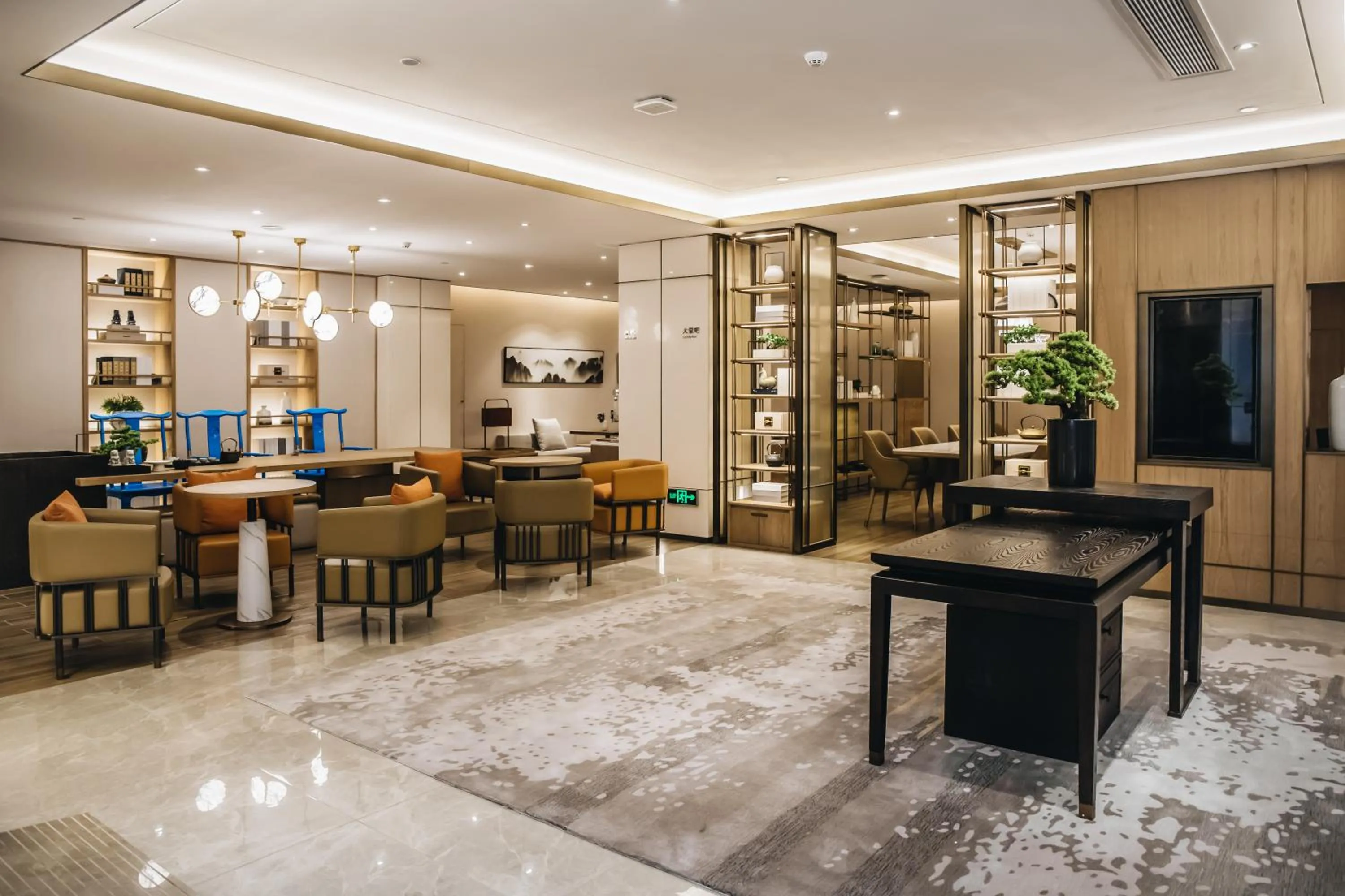 Seating area in Orienwit Hotel-Free Shuttle Bus fir Canton Fair