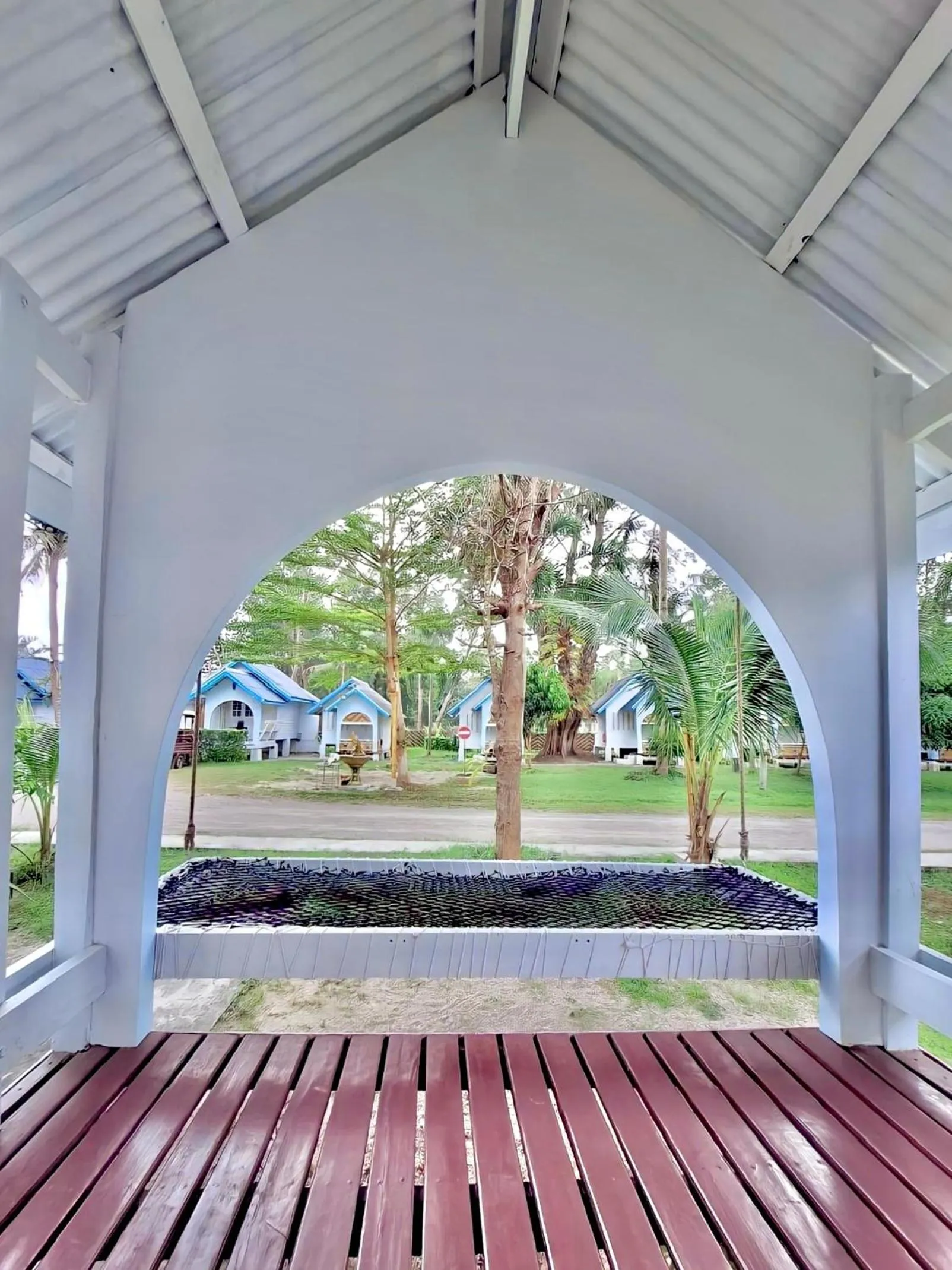 Garden view in PAN Beachfront Resort Krabi