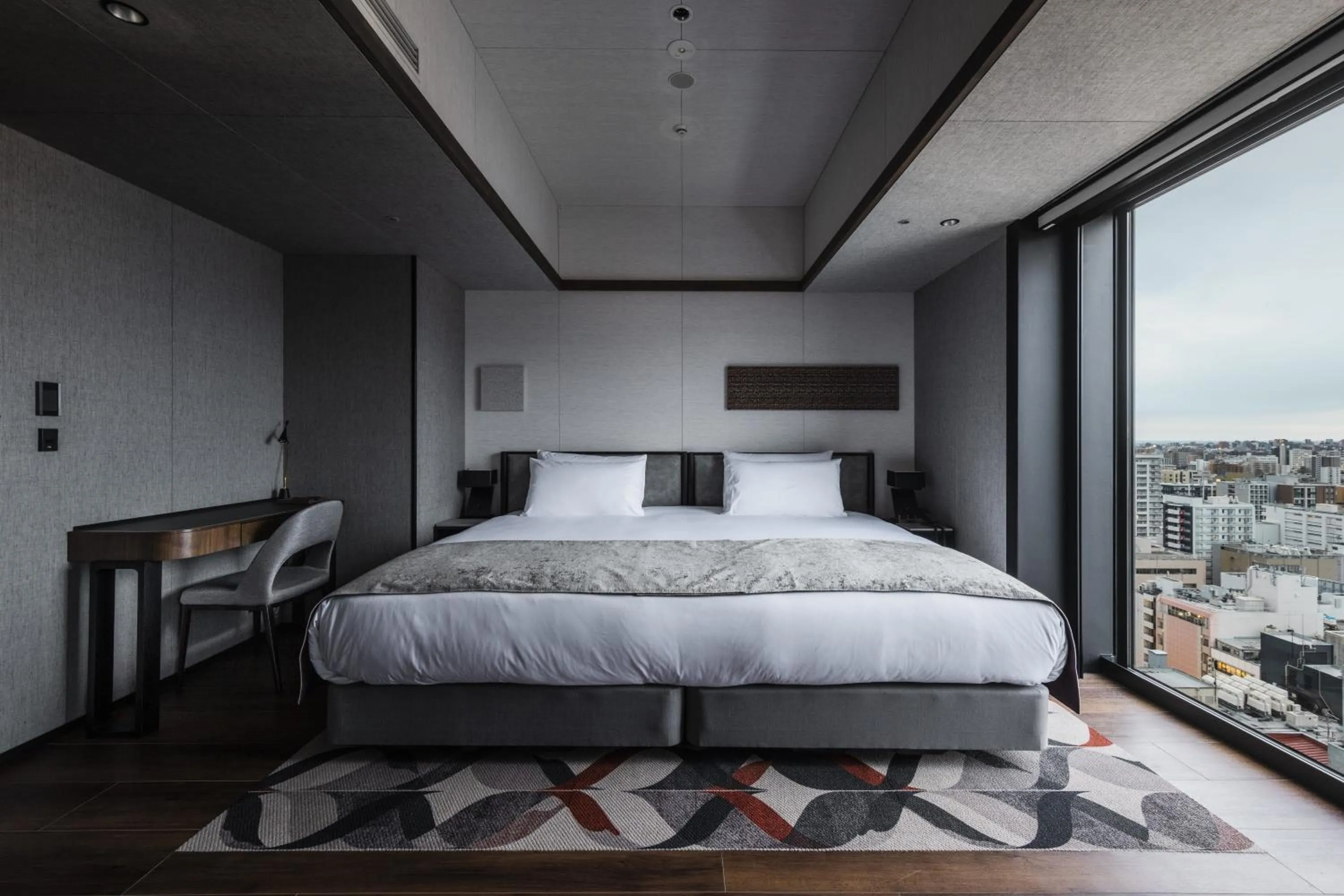 Bed in SAPPORO STREAM HOTEL