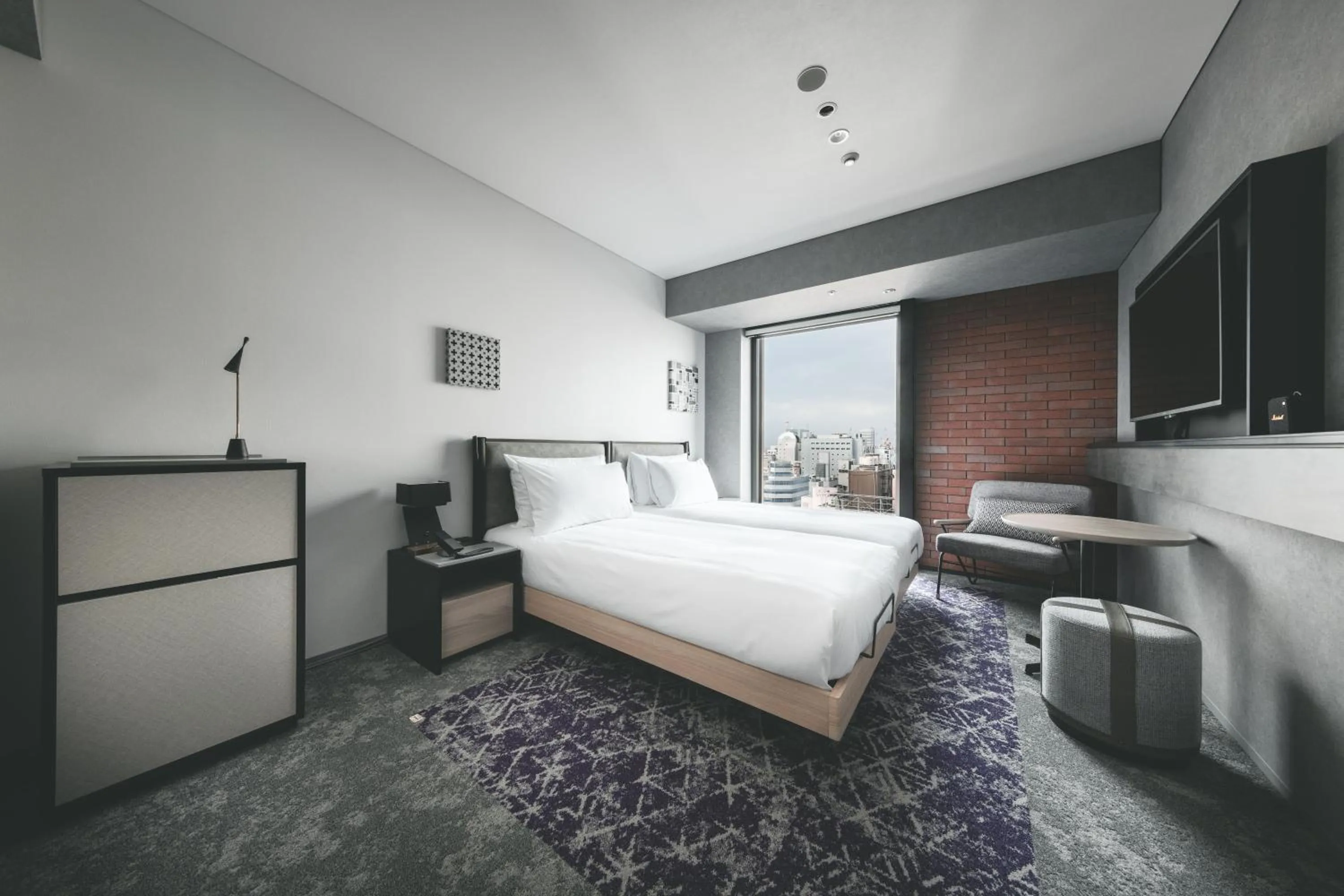 Bed in SAPPORO STREAM HOTEL