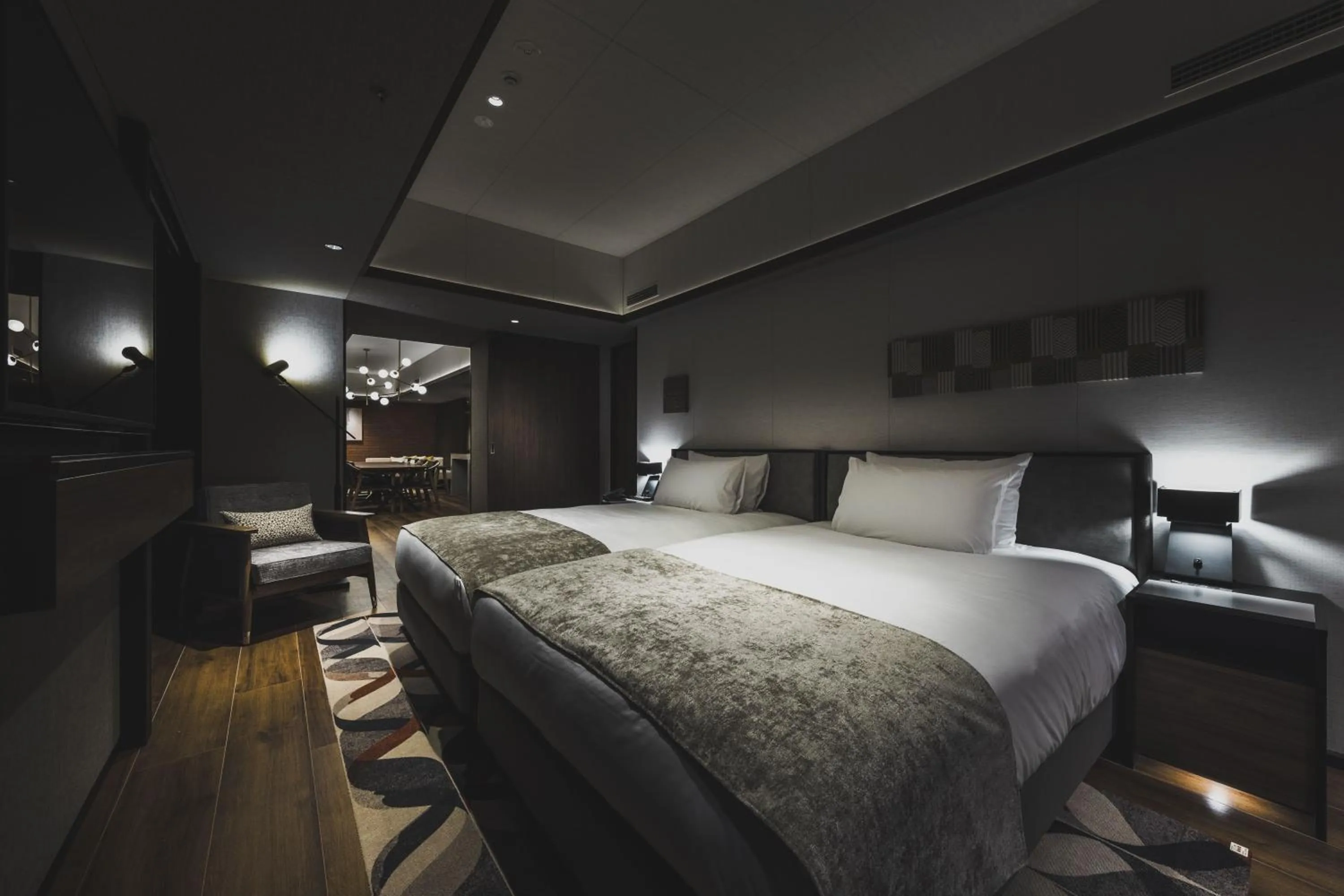 Bed in SAPPORO STREAM HOTEL