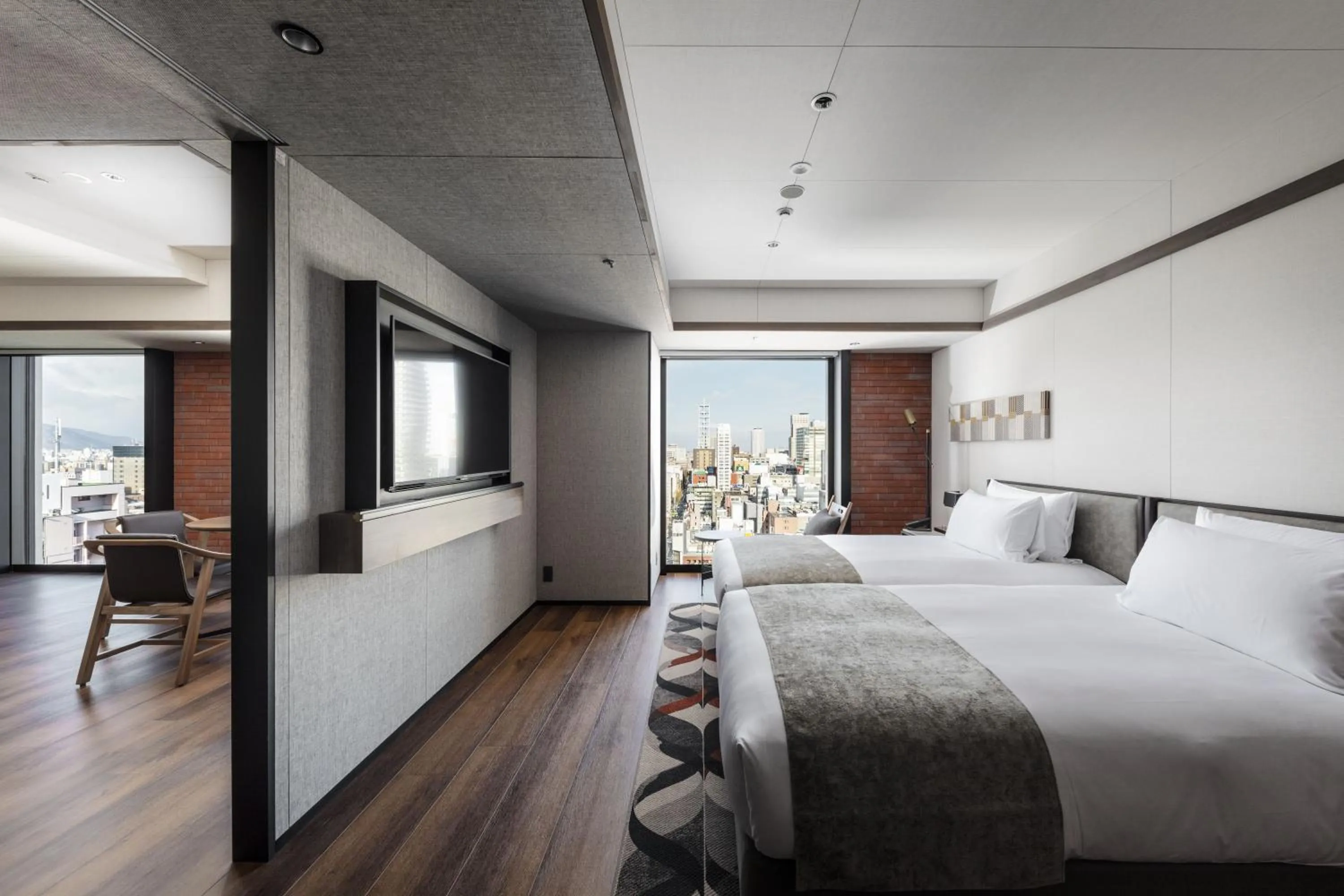 Bed in SAPPORO STREAM HOTEL