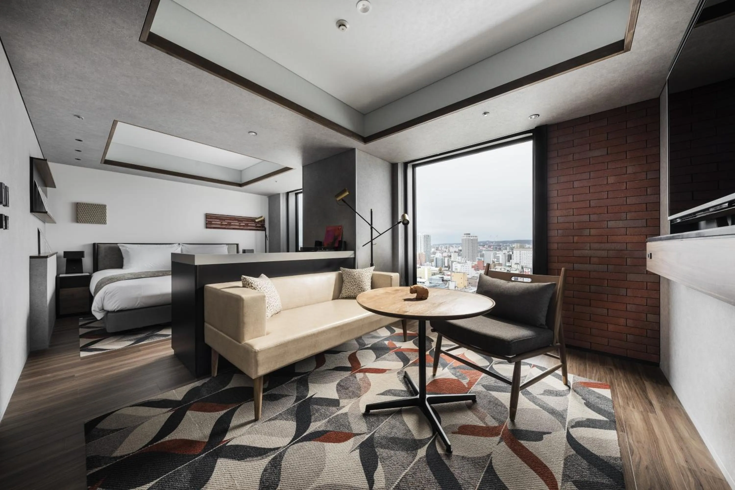 Bed in SAPPORO STREAM HOTEL