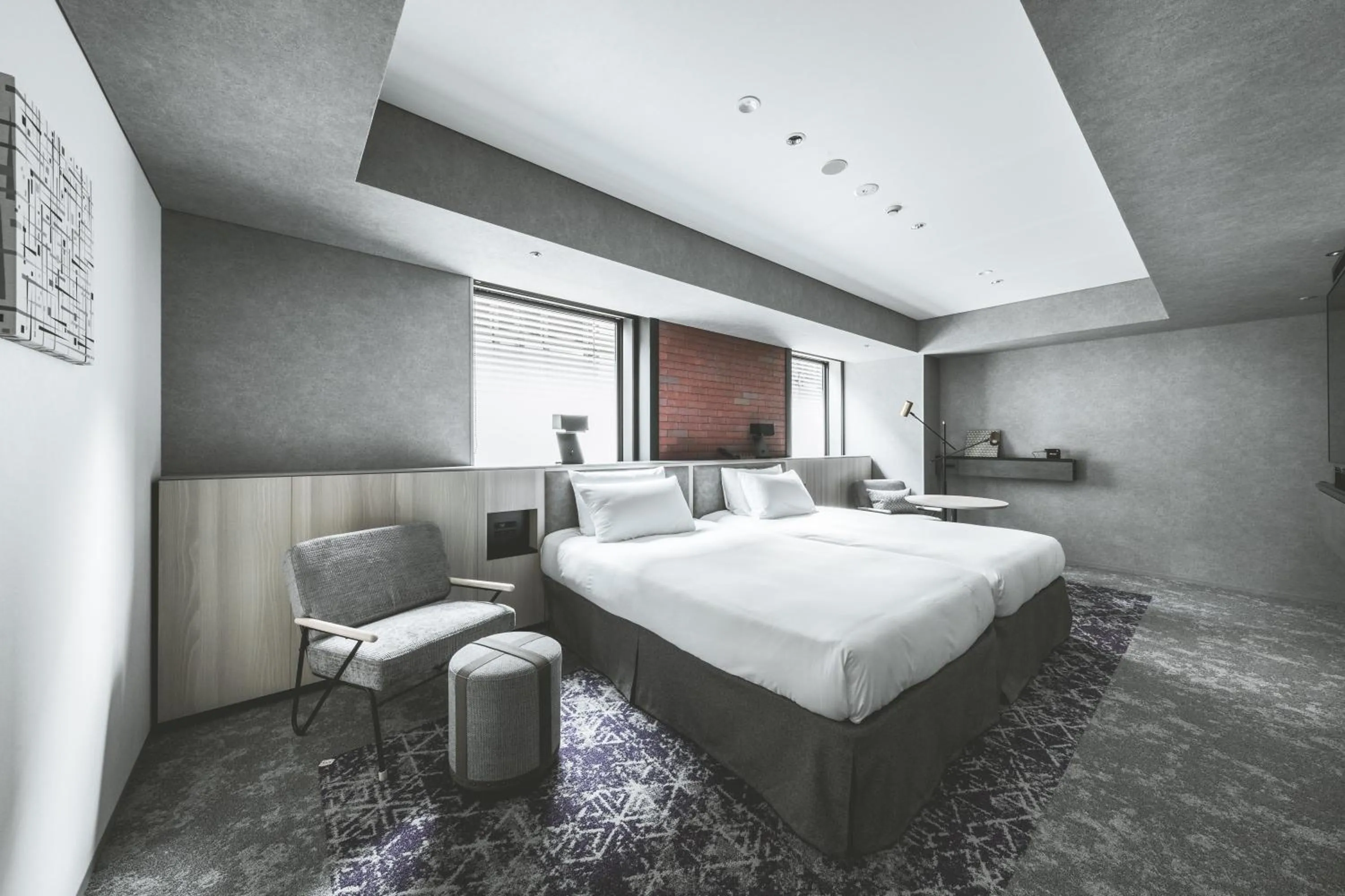 Bed in SAPPORO STREAM HOTEL